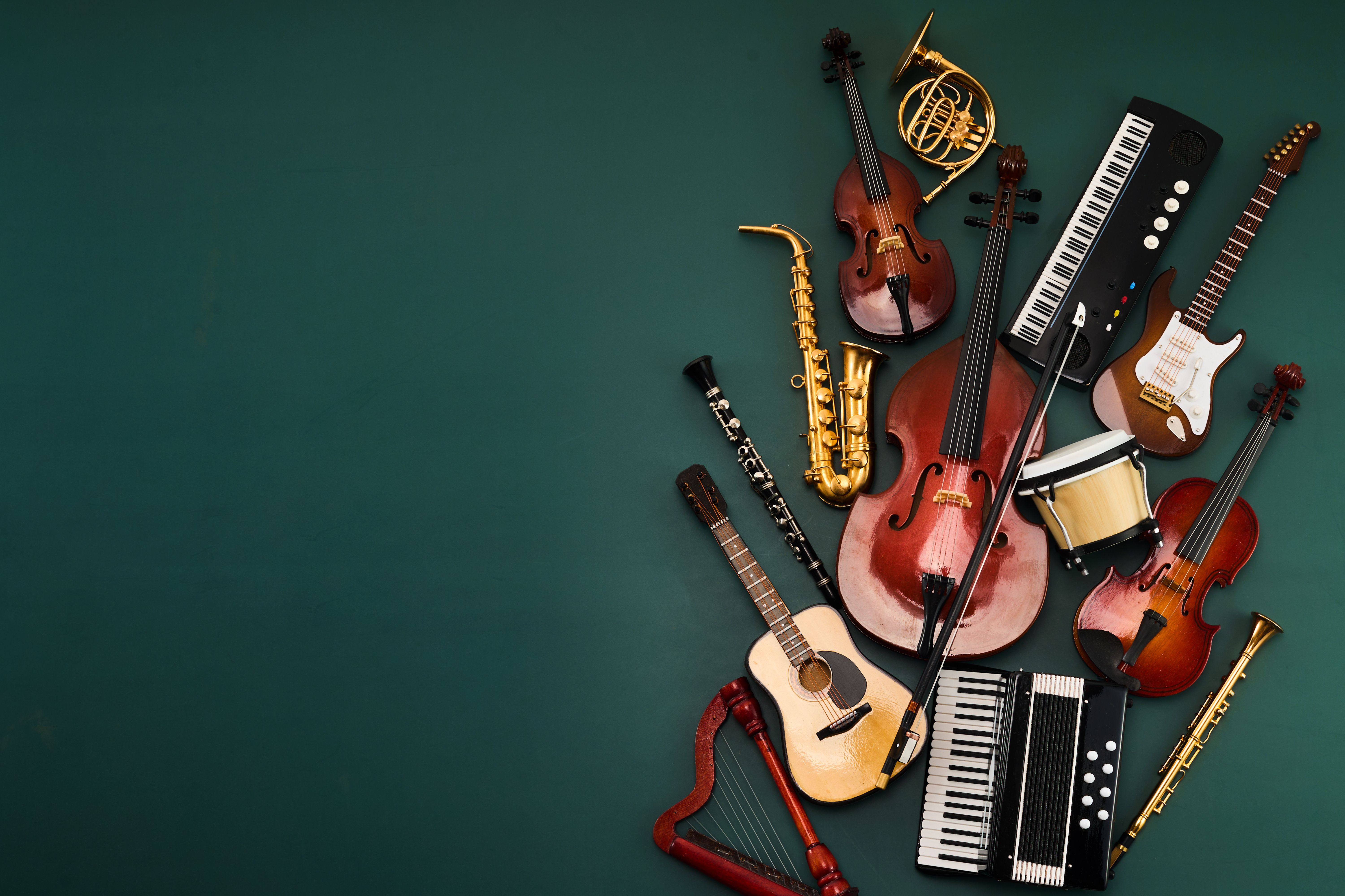 musical instruments