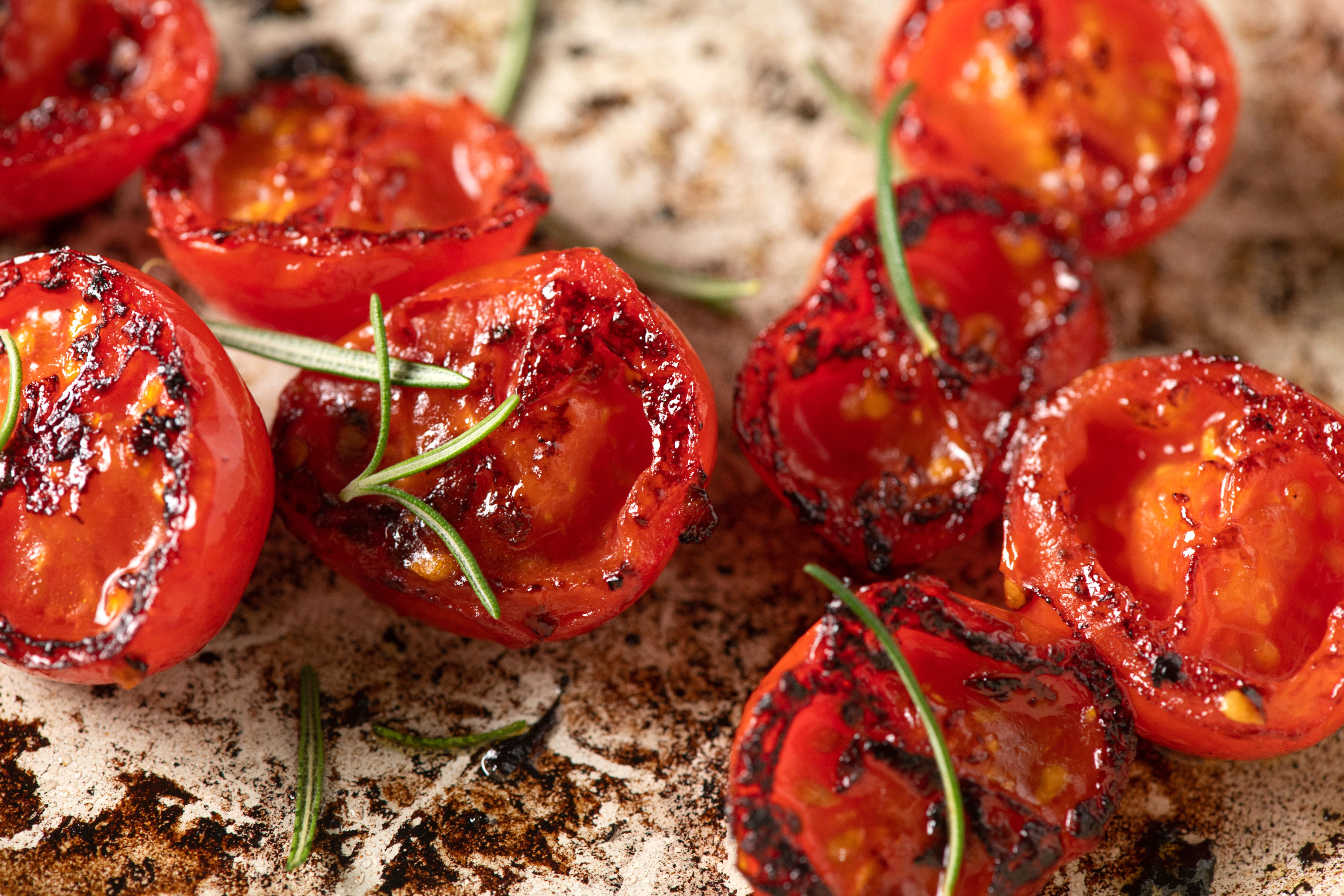 Delicious Italian bruschetta.