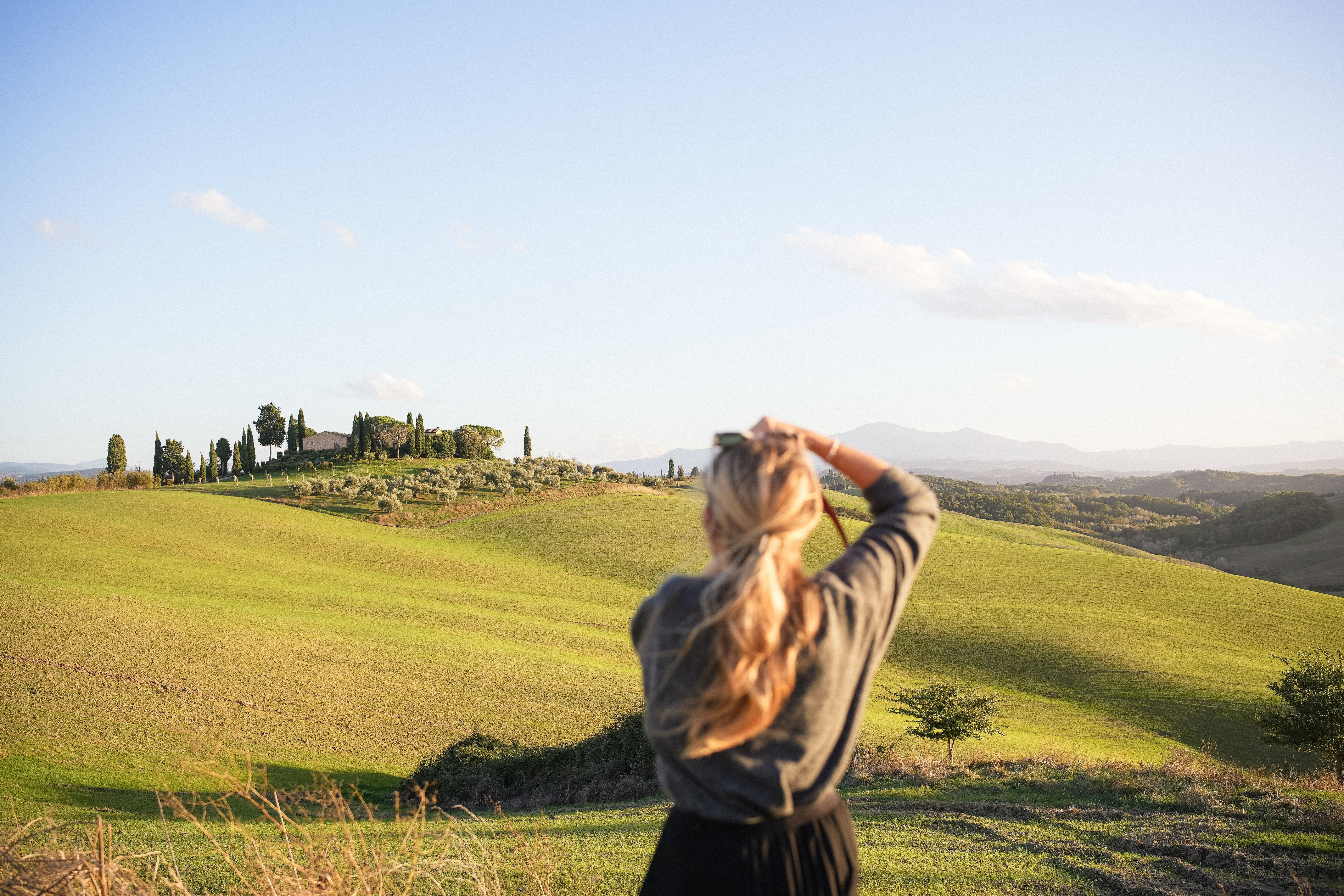 rolling hills Tuscany