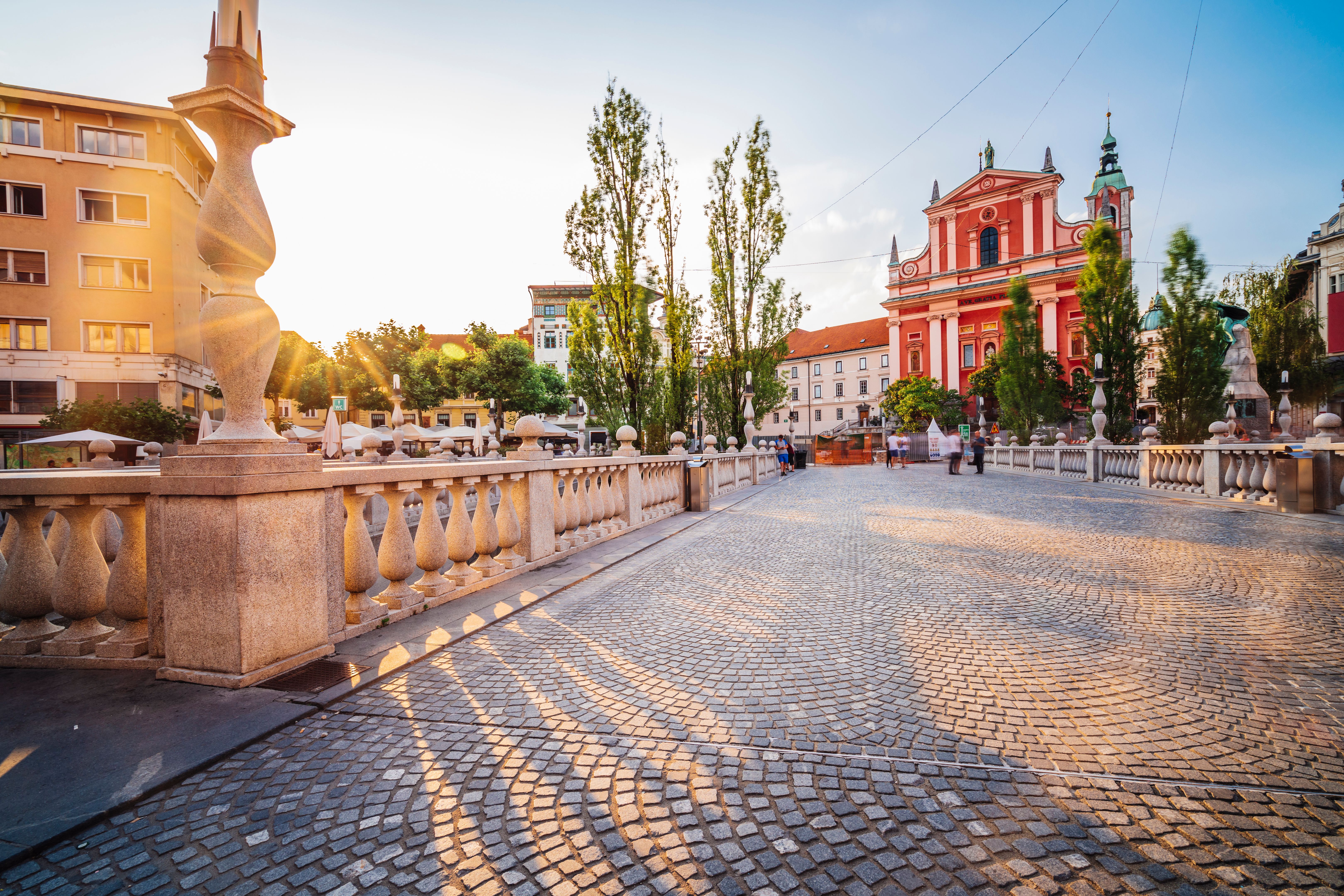 ljubljana cityscape