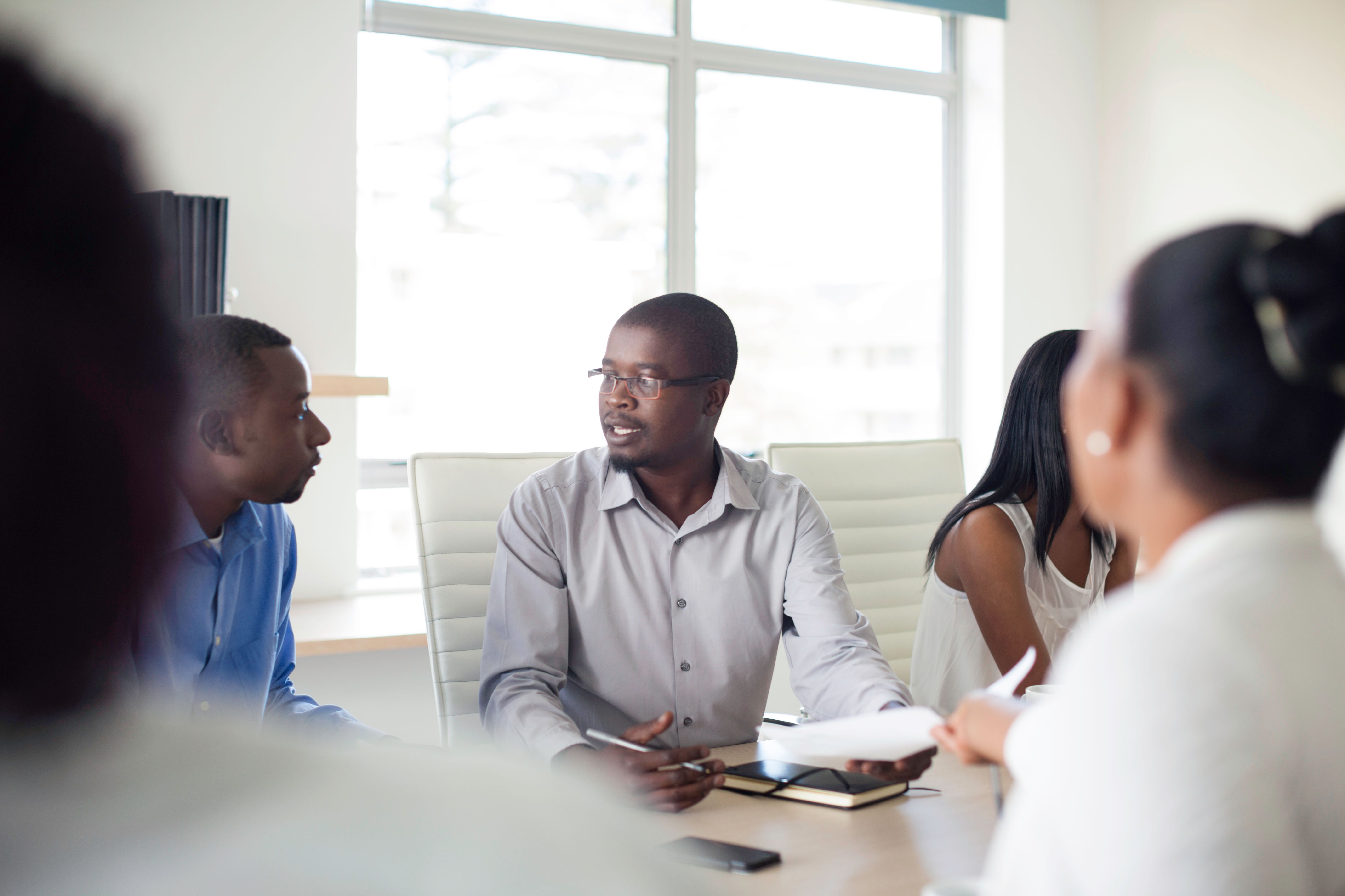 local authority meeting