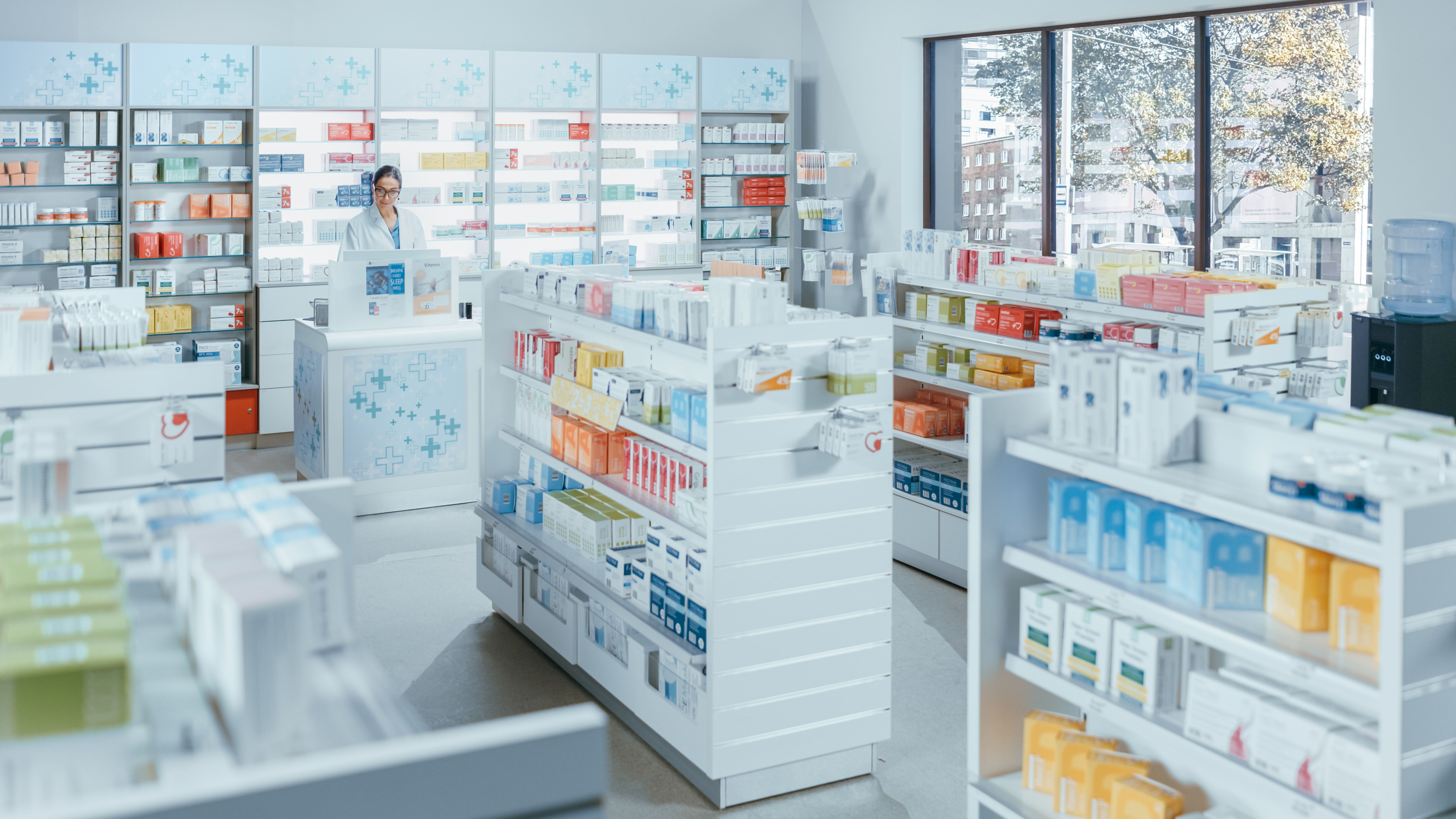 pharmacy interior