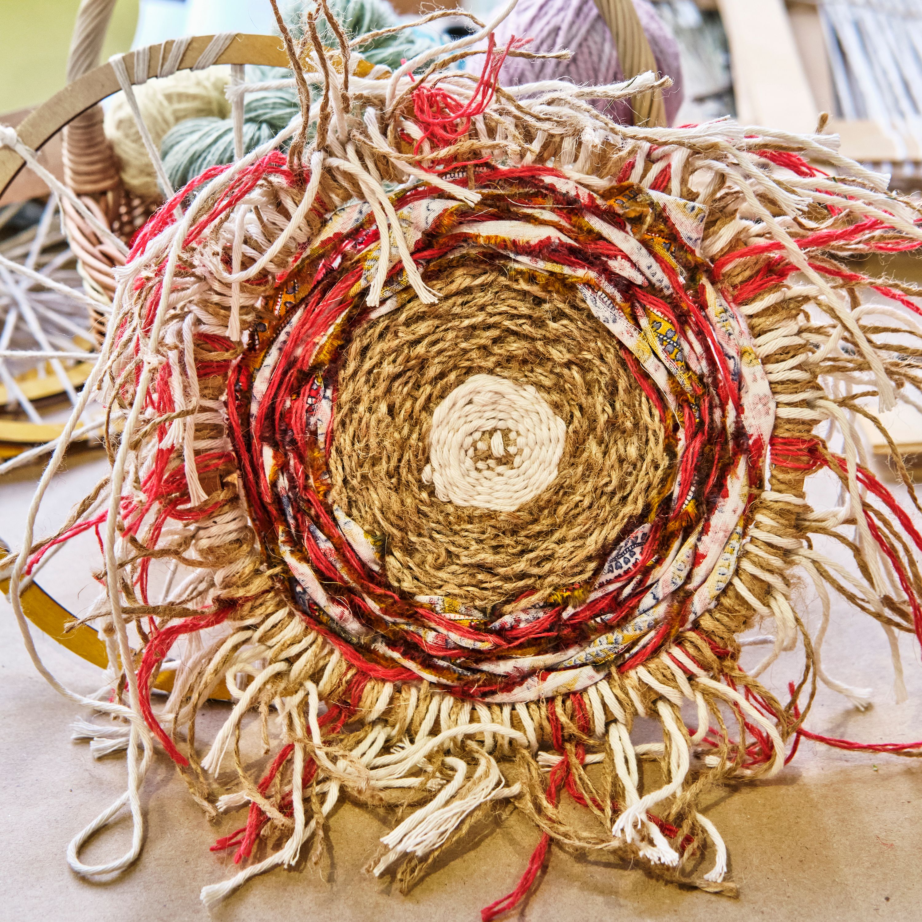 sustainable fiber art