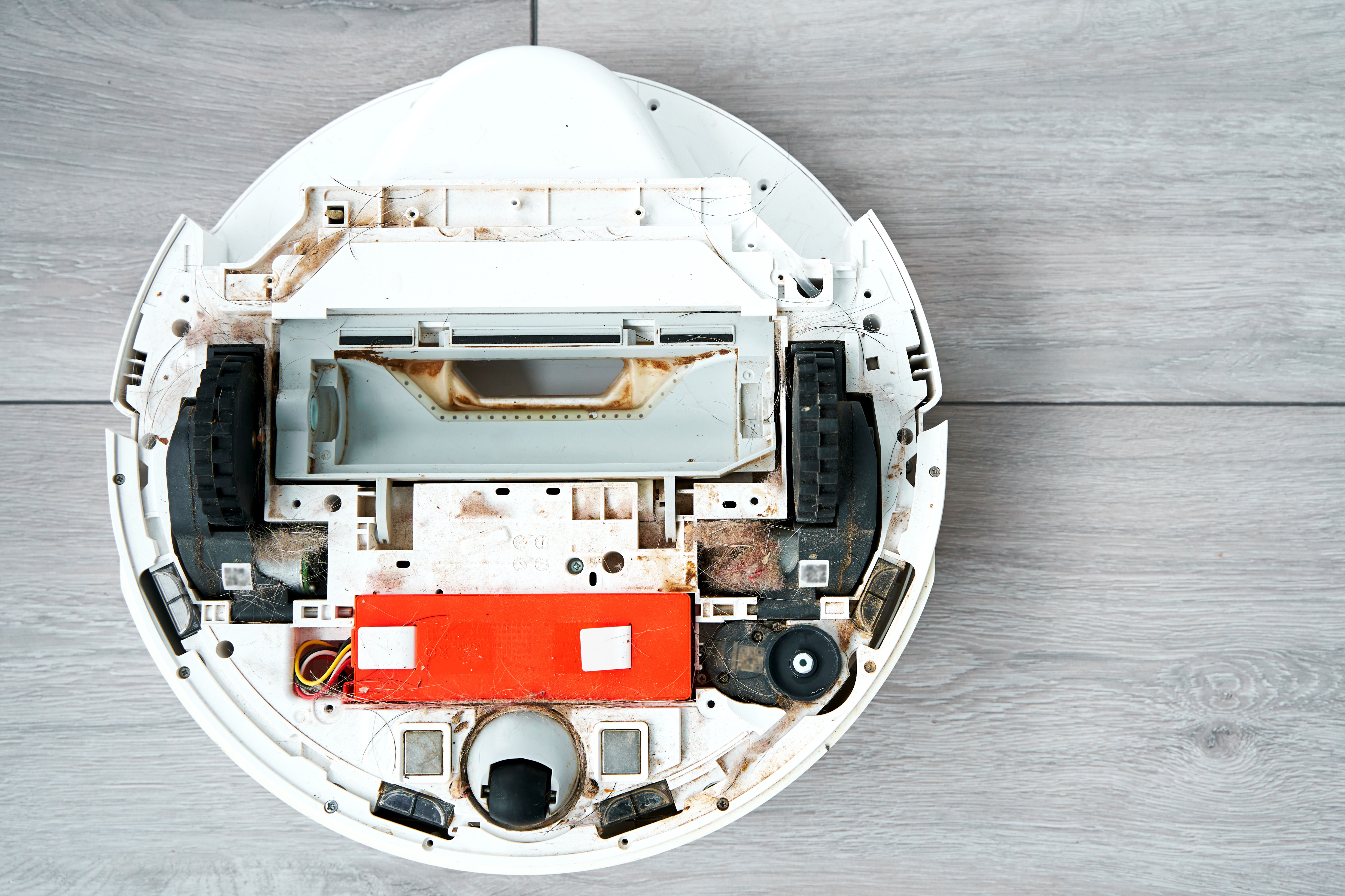 robot vacuum disassembly