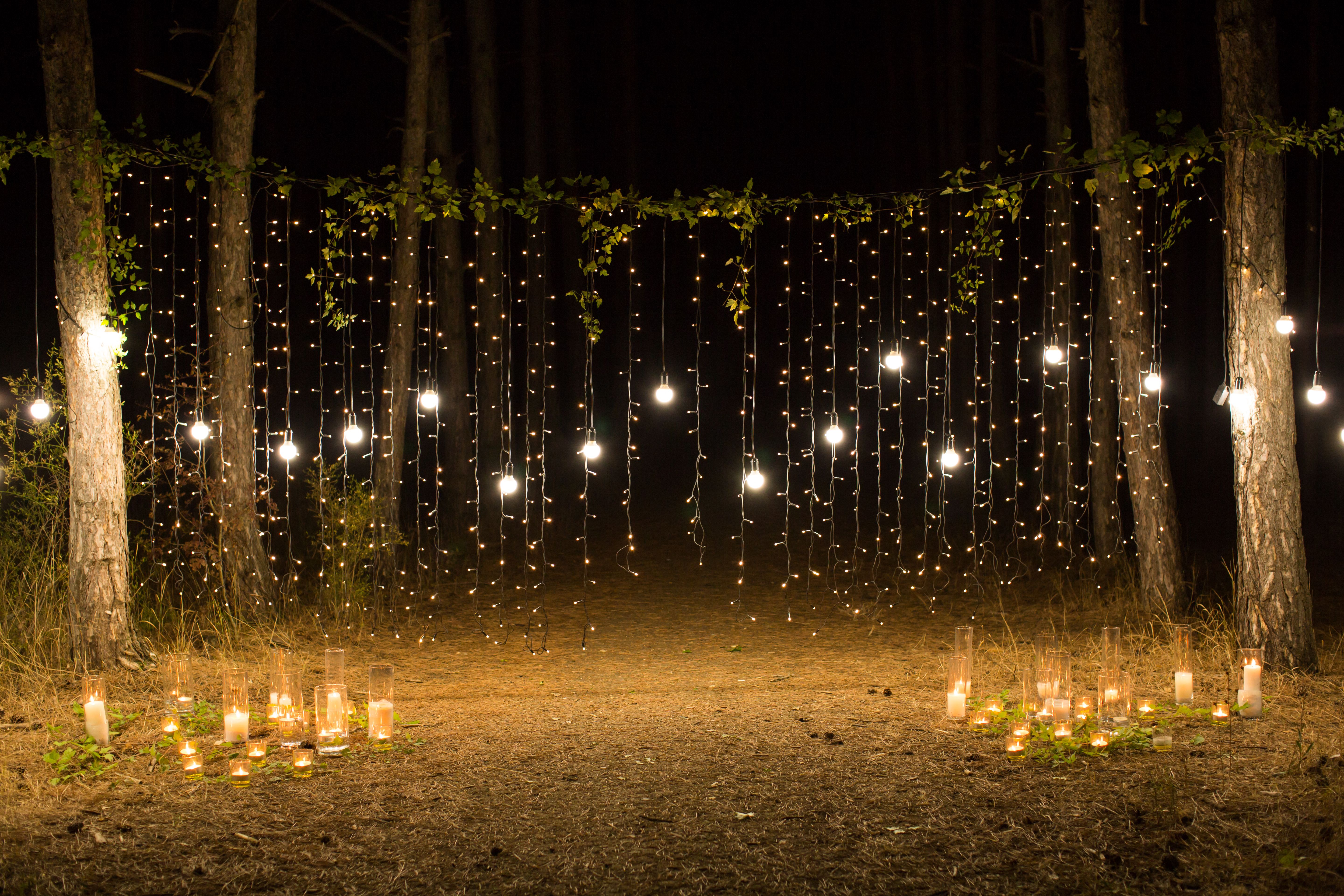 custom wedding lighting