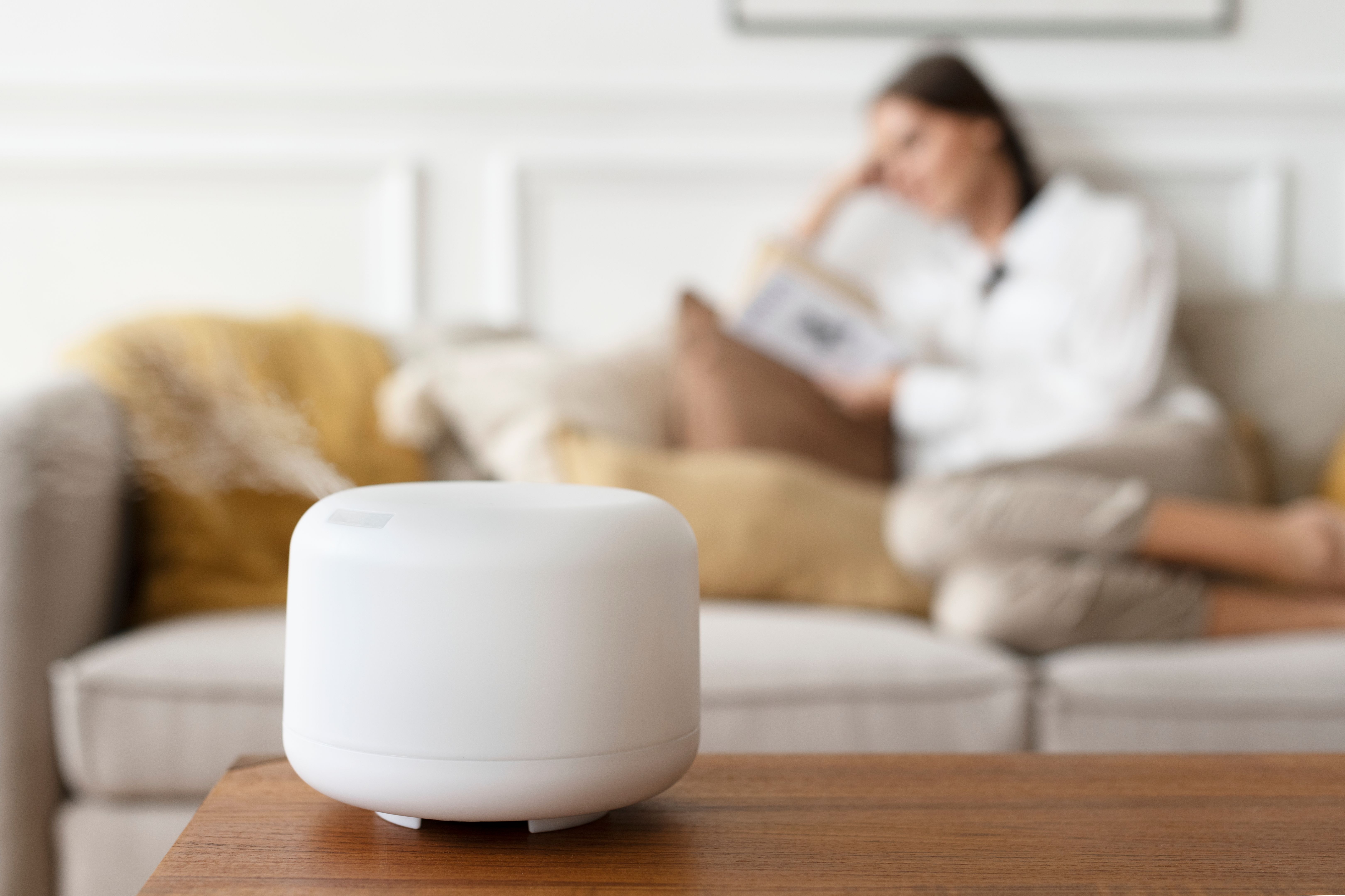 relaxing home setting