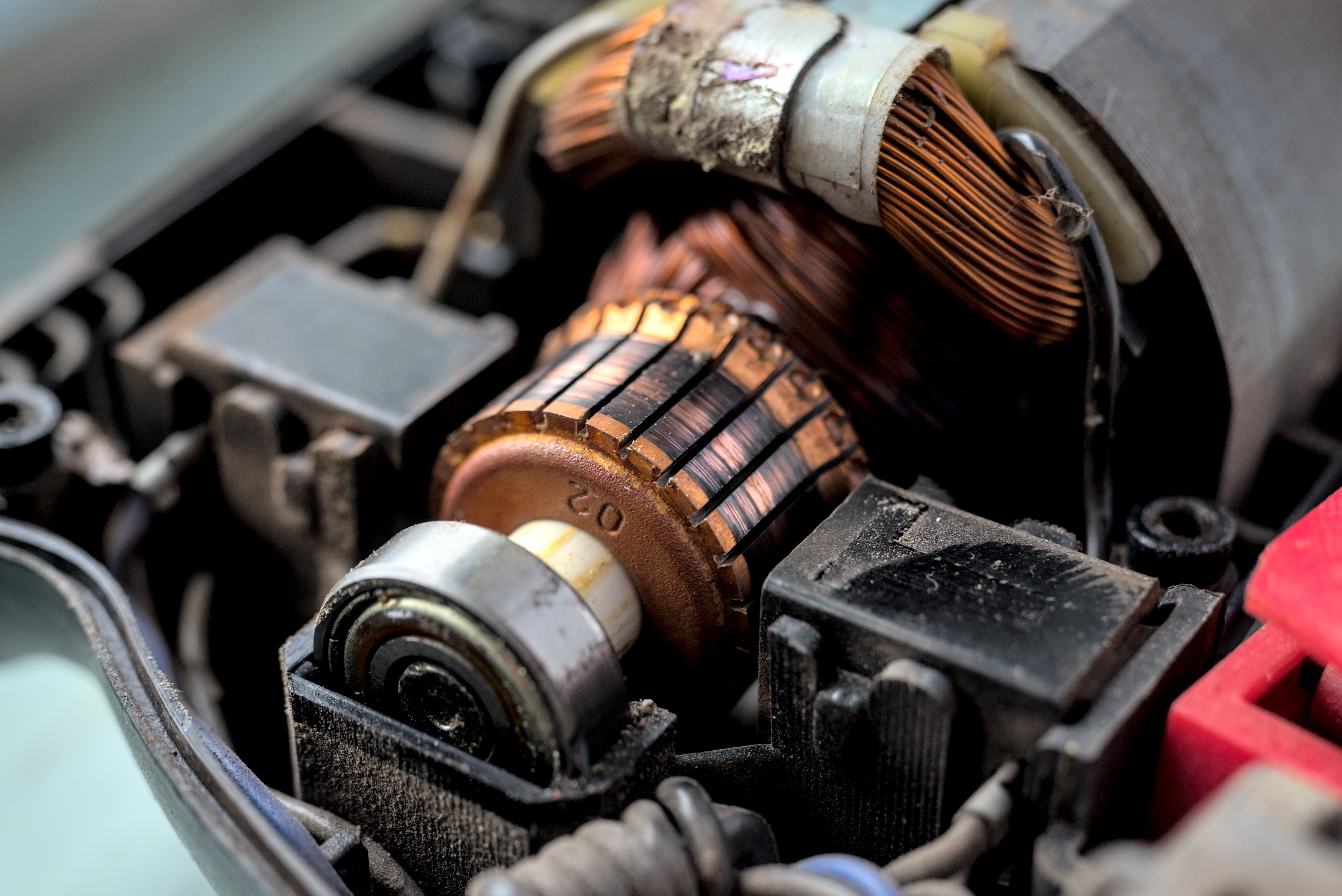 power drill motor