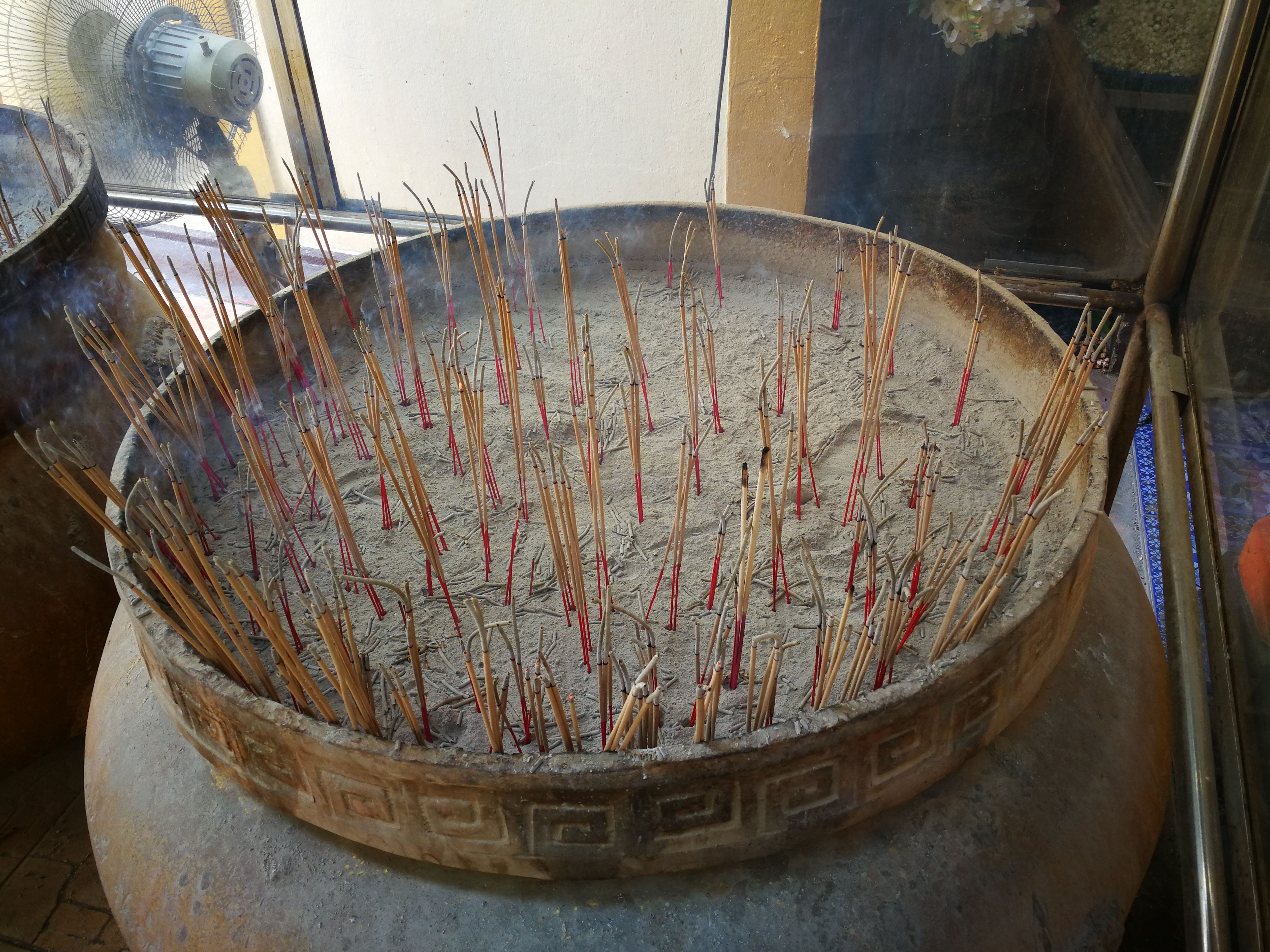 incense and candles for Buddha statue to pray gods incense and candles for Buddha statue to pray gods