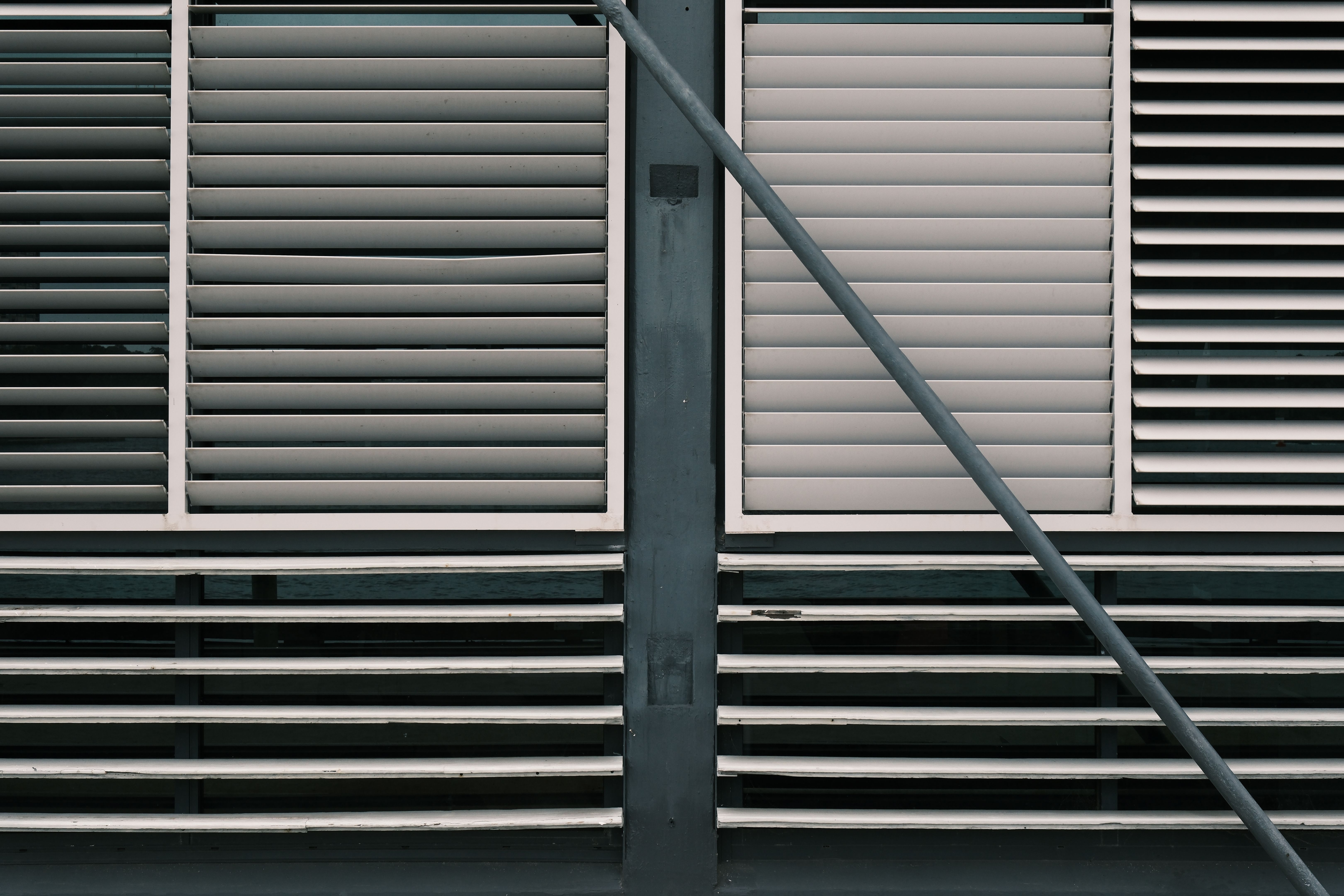 modern building louvres