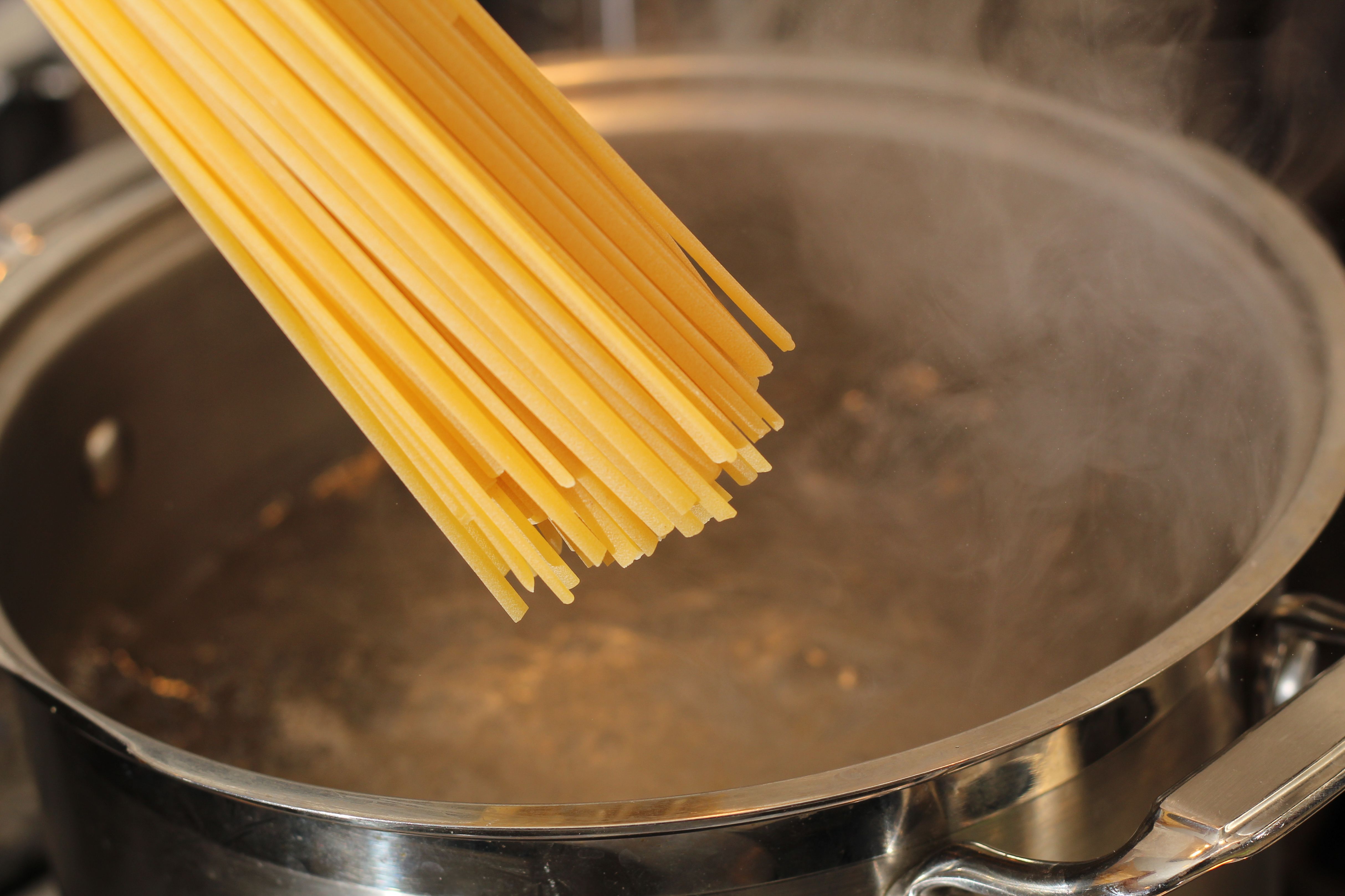 boiling pasta