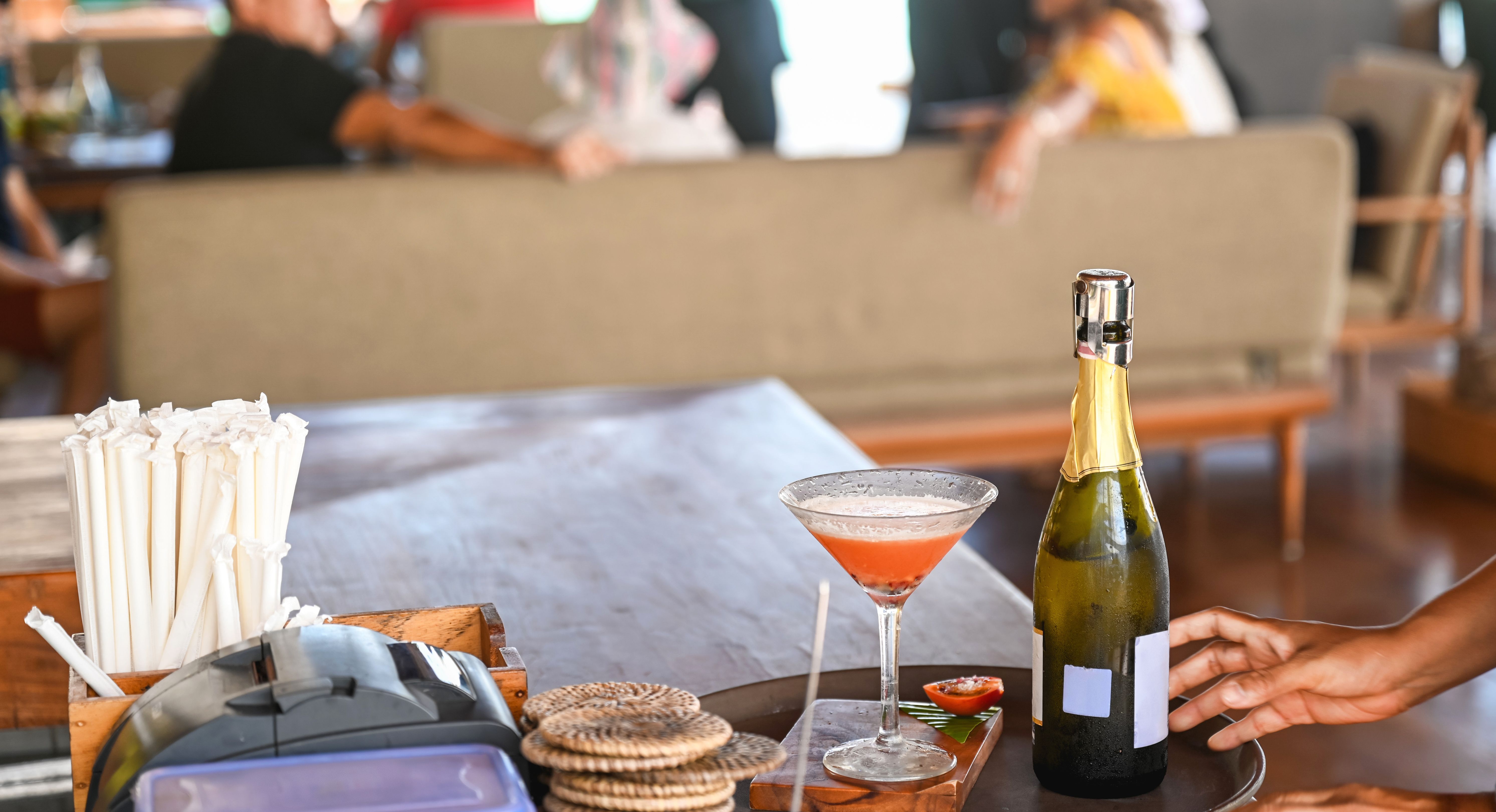 luxury bar setup
