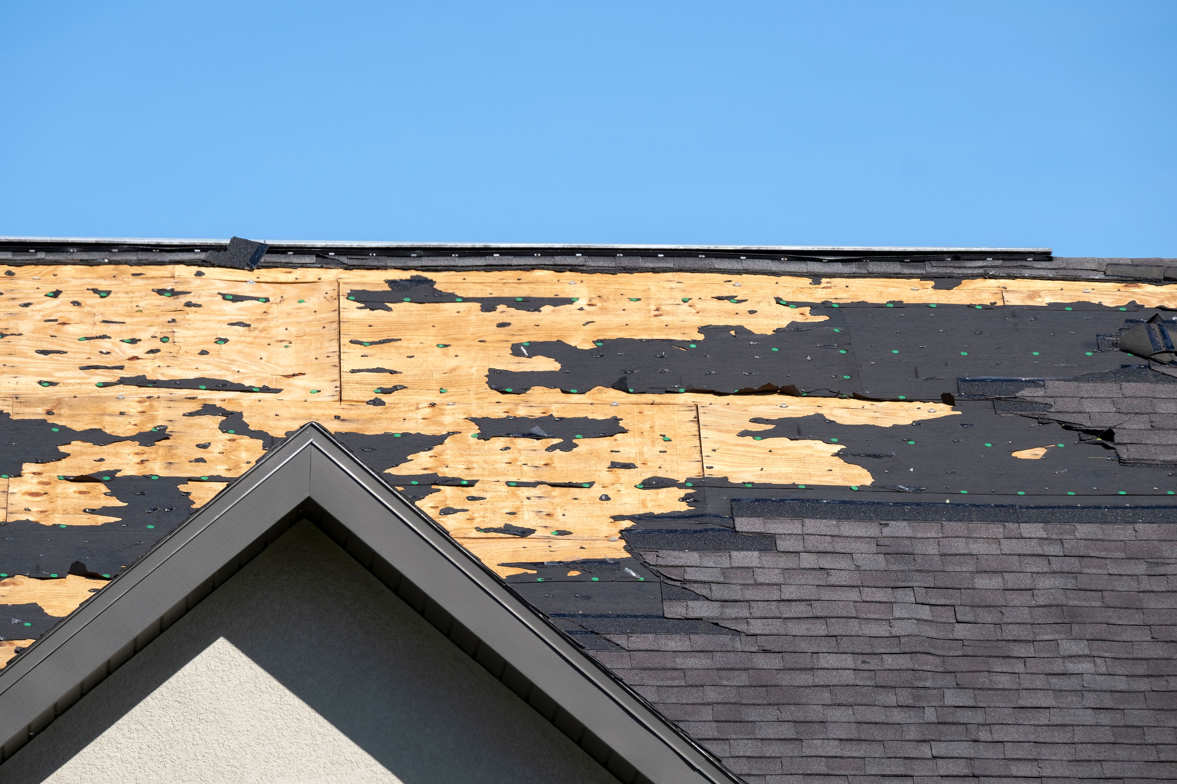 roof damage