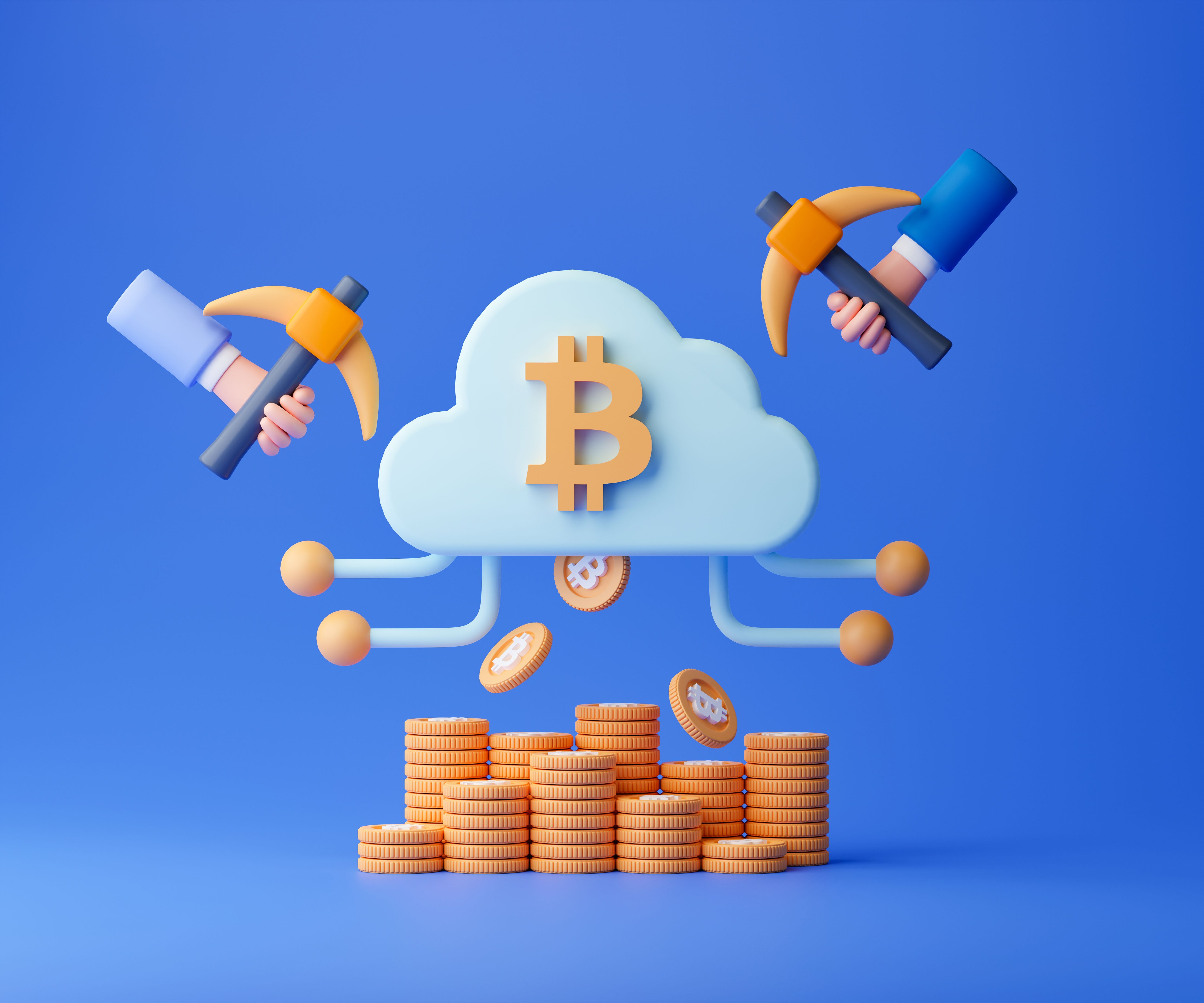 cloud mining setup