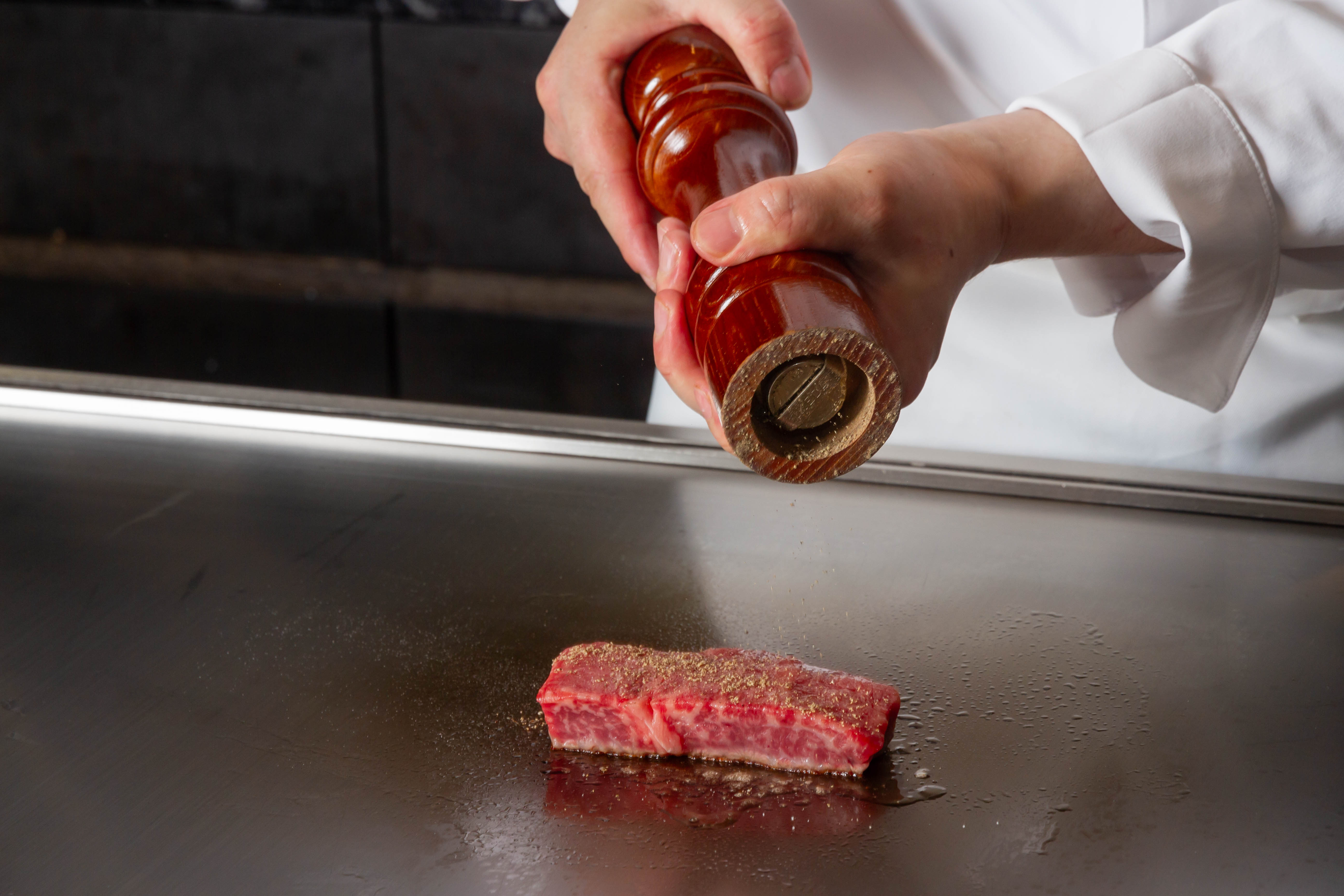 Cooking beef steak -3