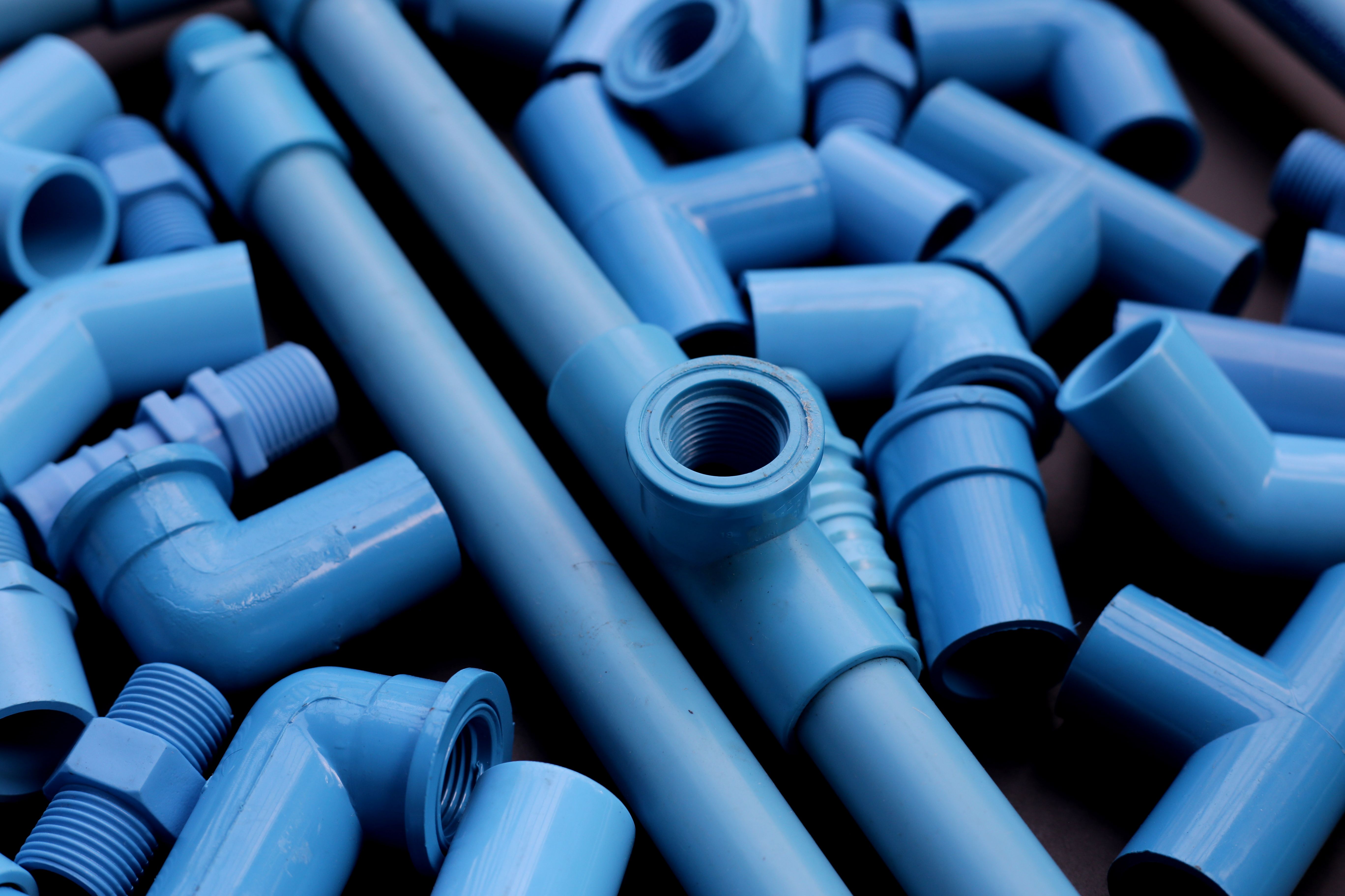 plastic pipes construction