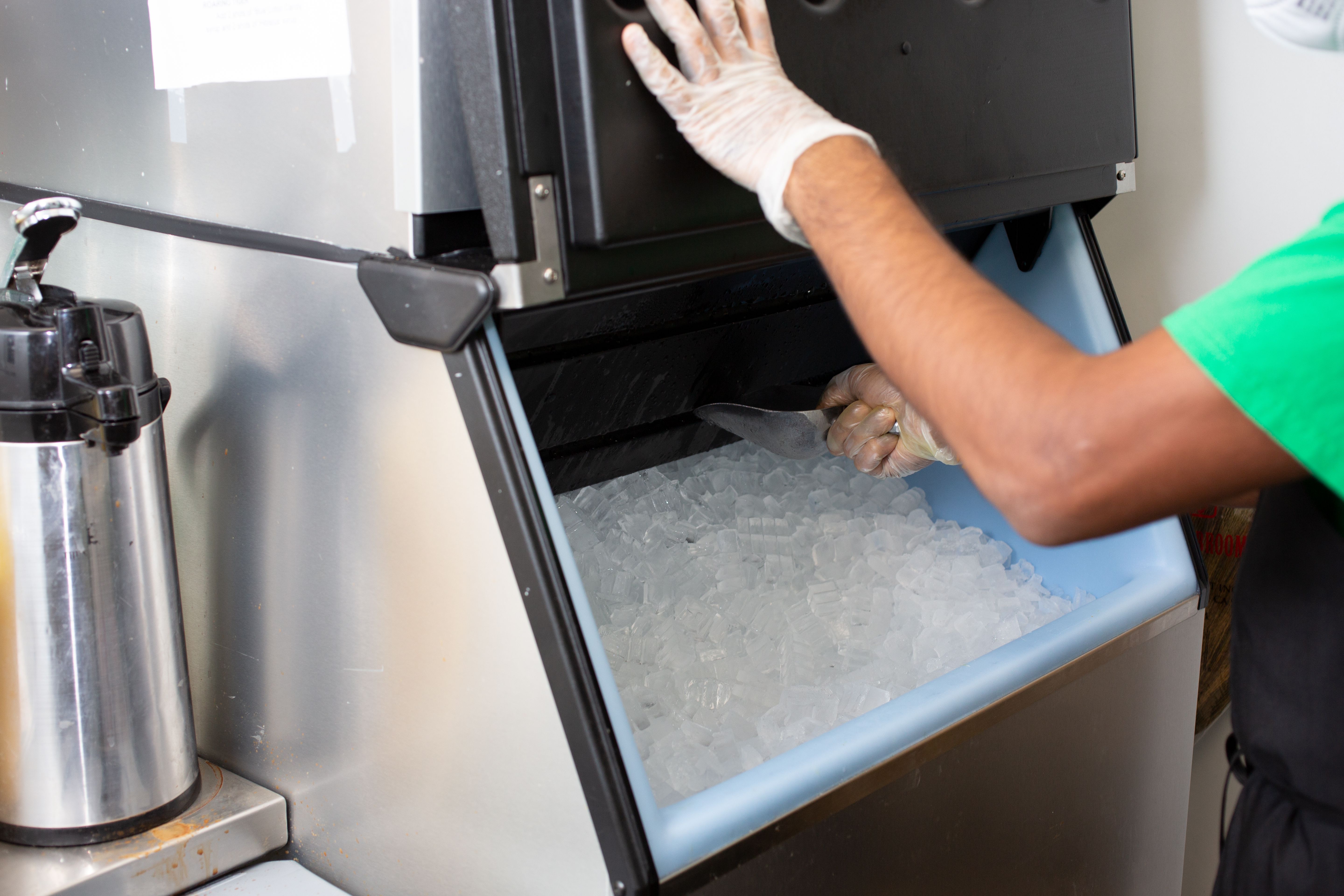 ice machine interface