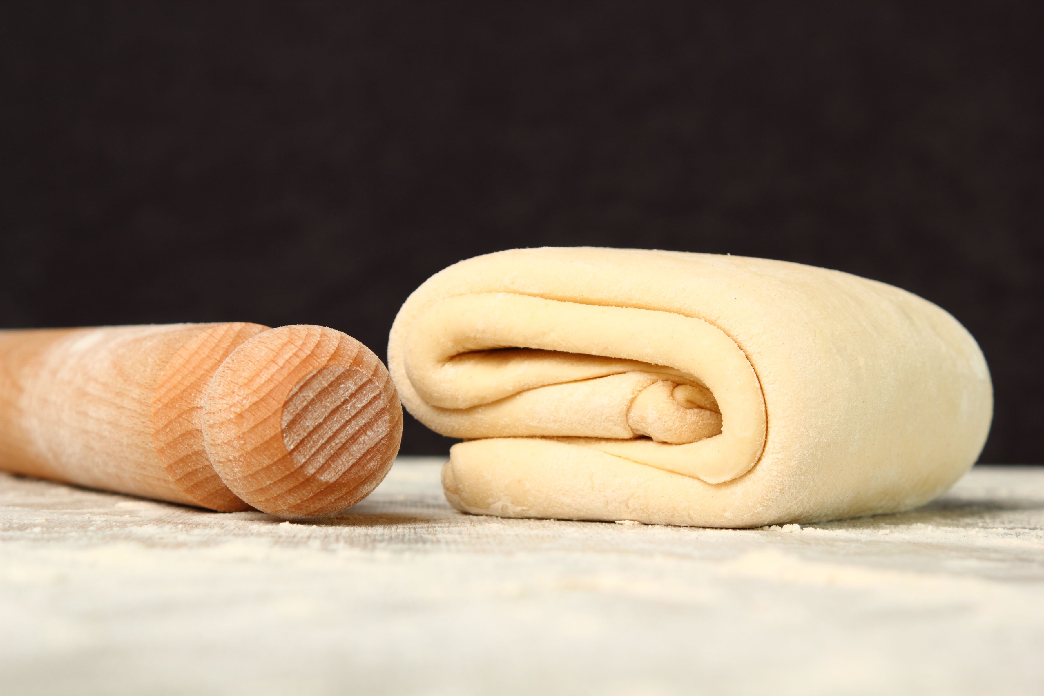 making puff pastry