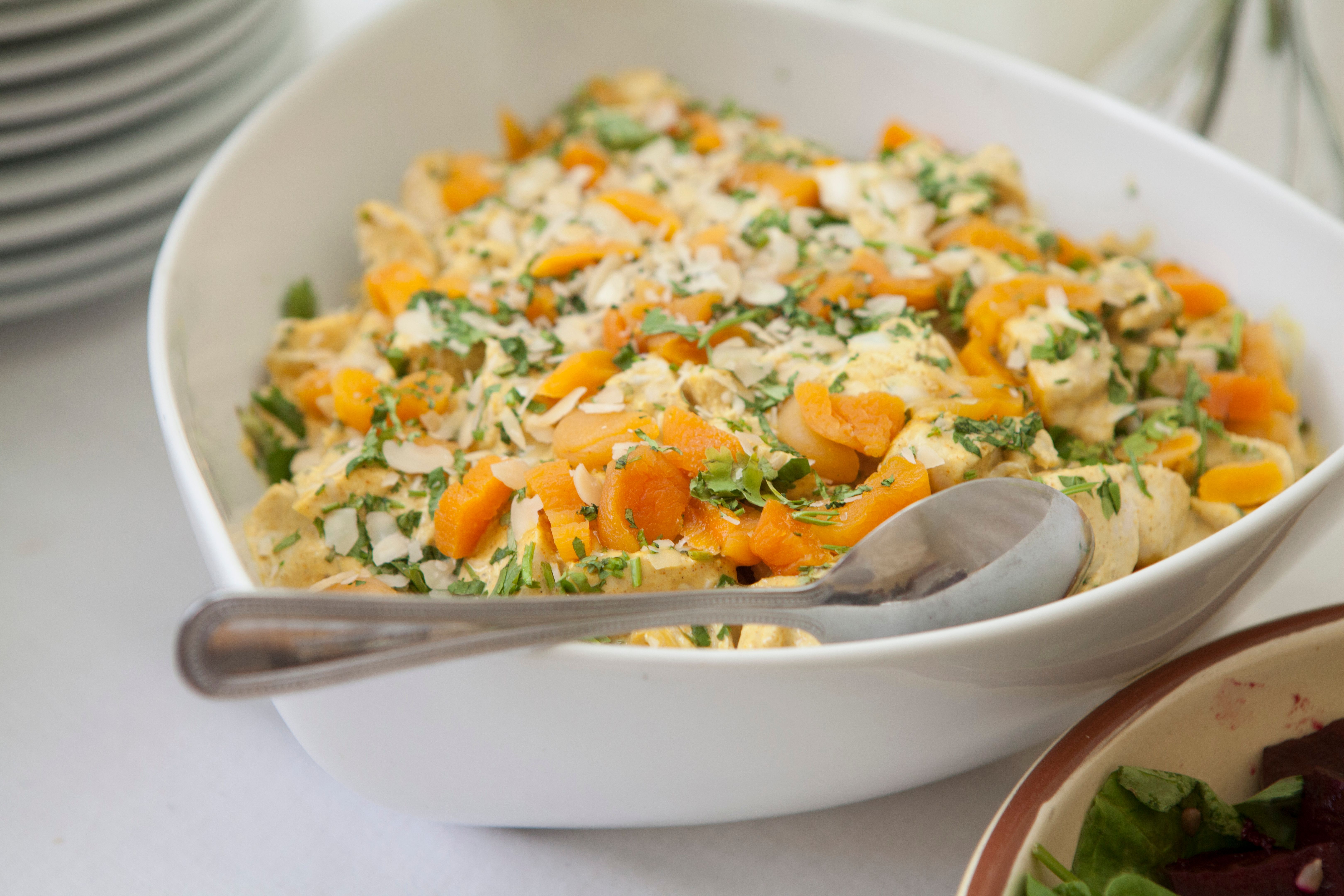 apricot almond salad