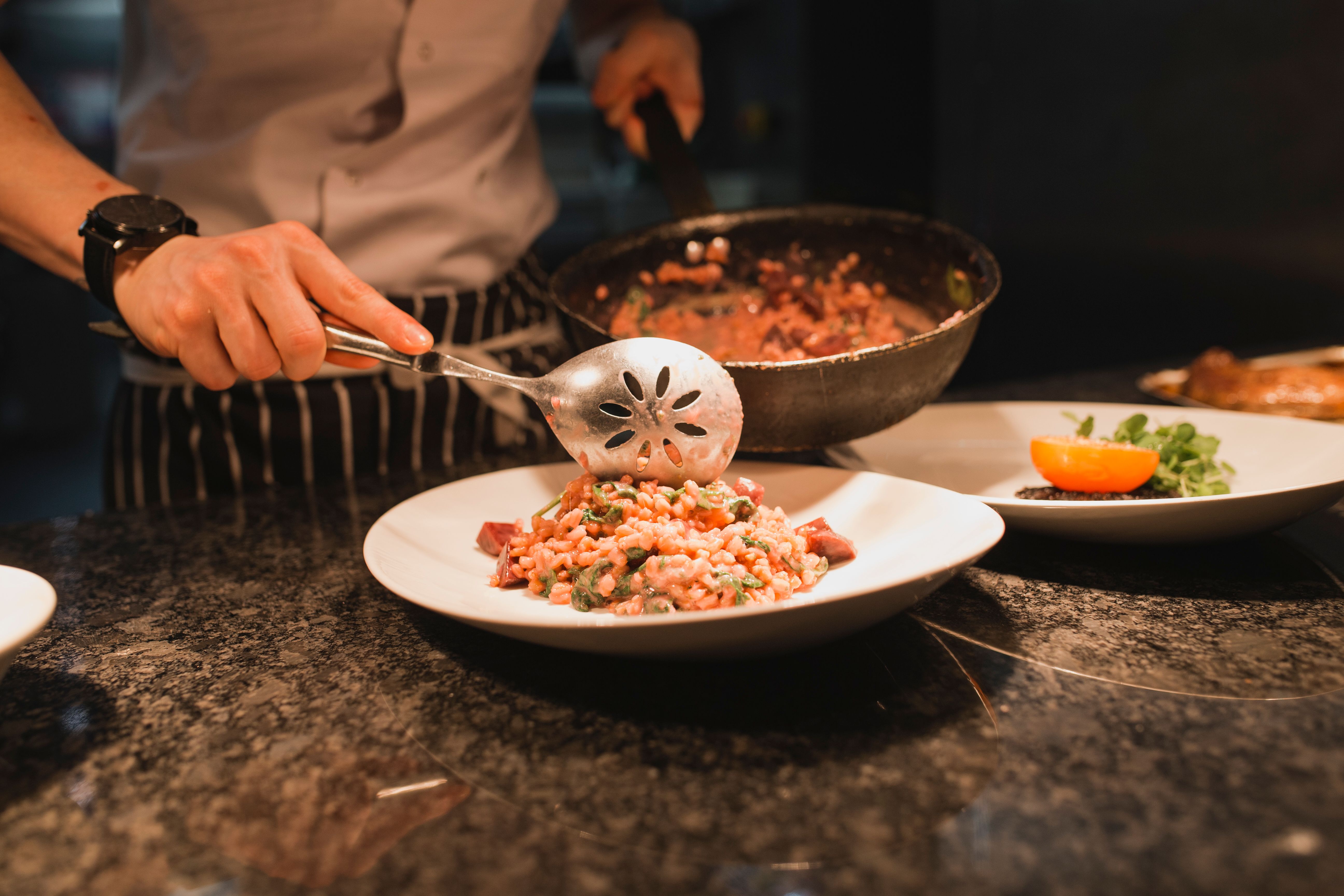 risotto serving