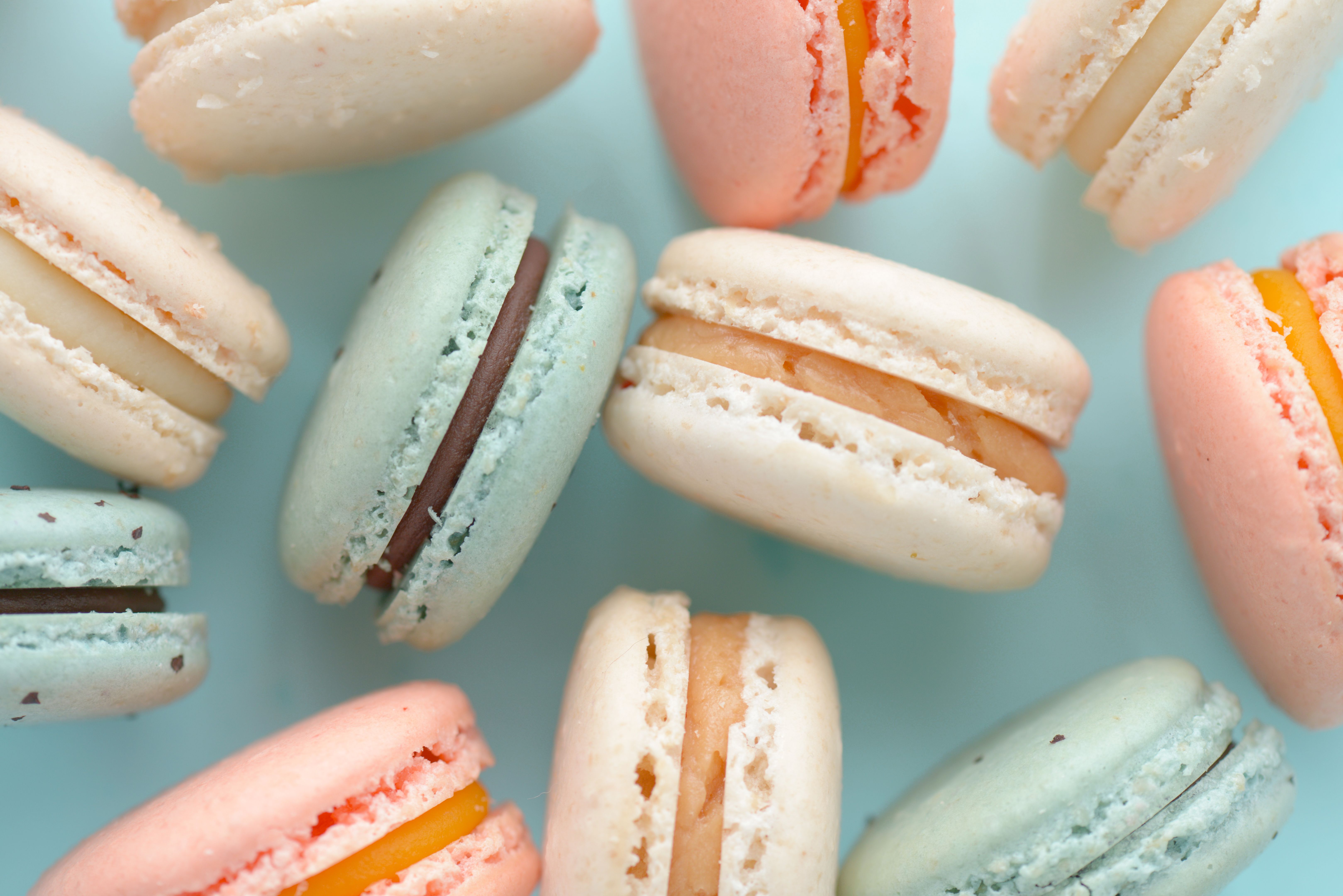 macaron closeup