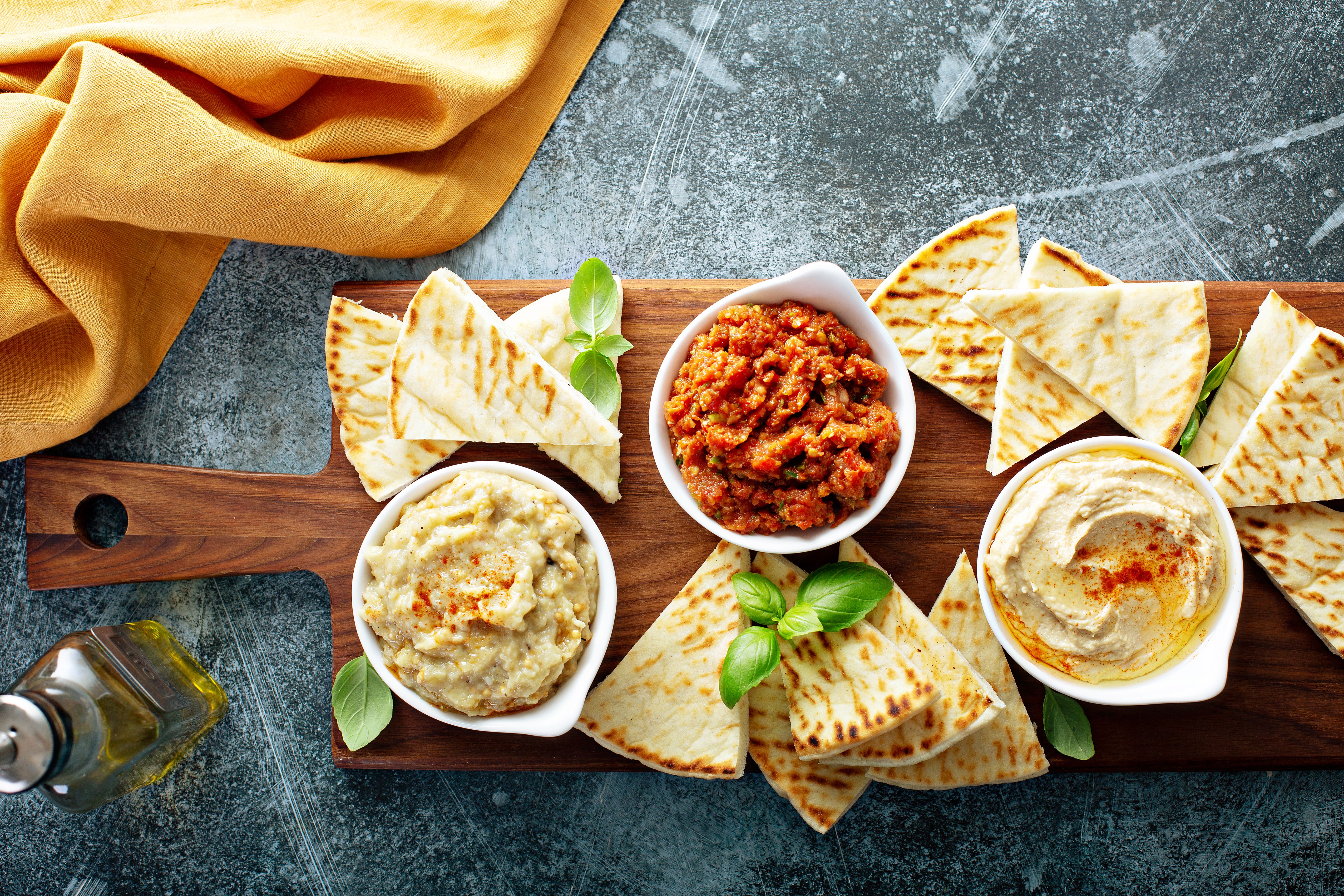 appetizer spread