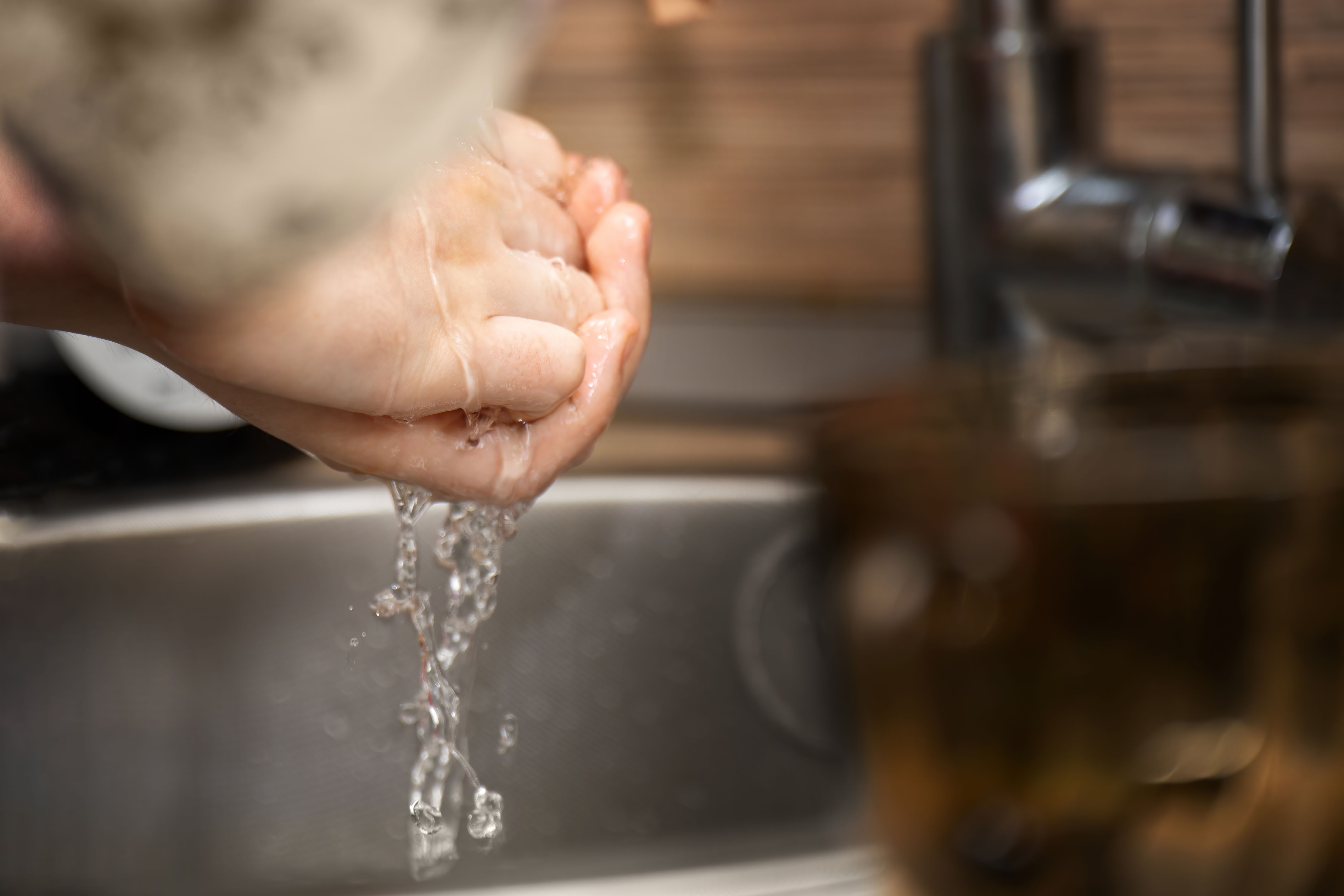 hand washing