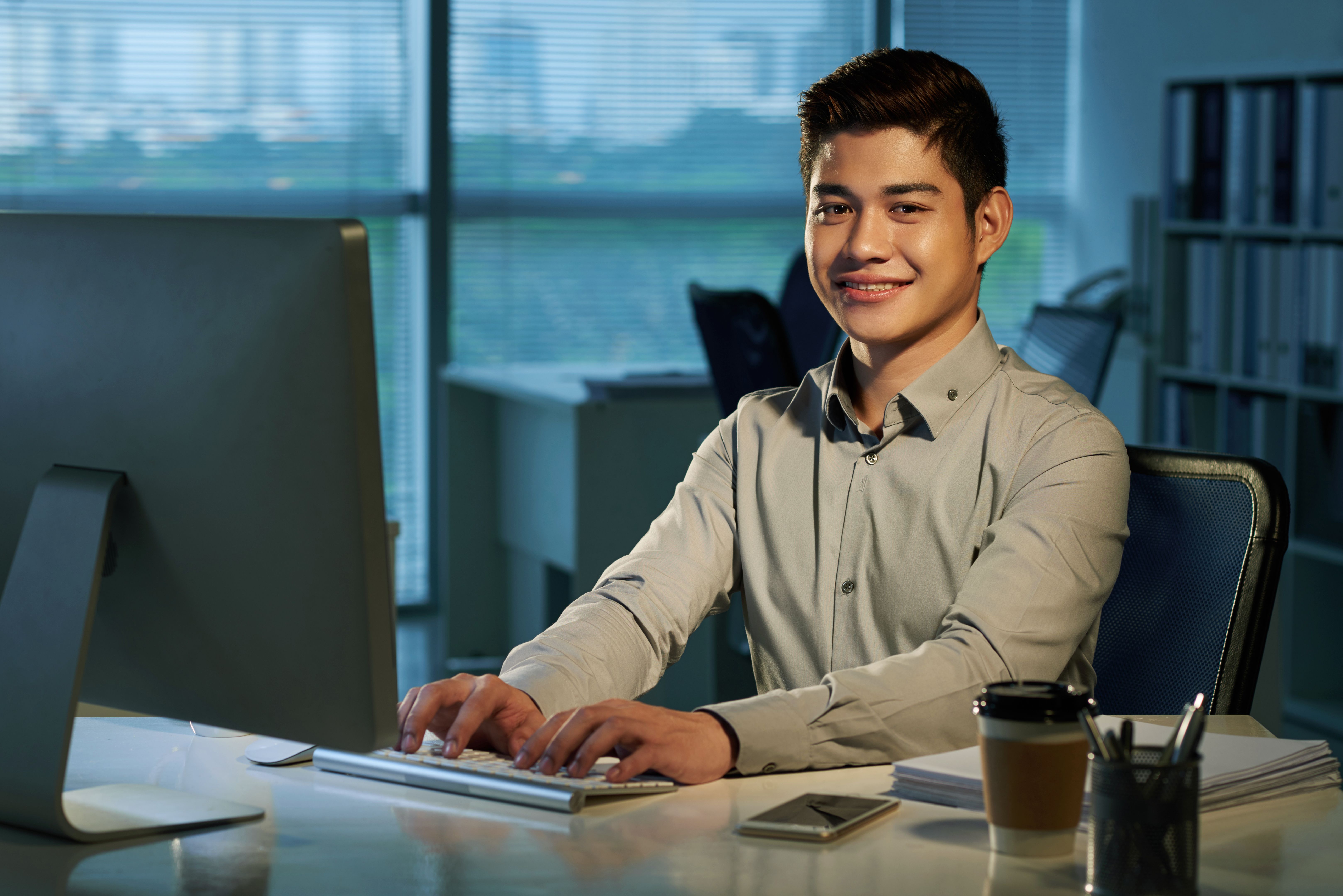 Young businessman