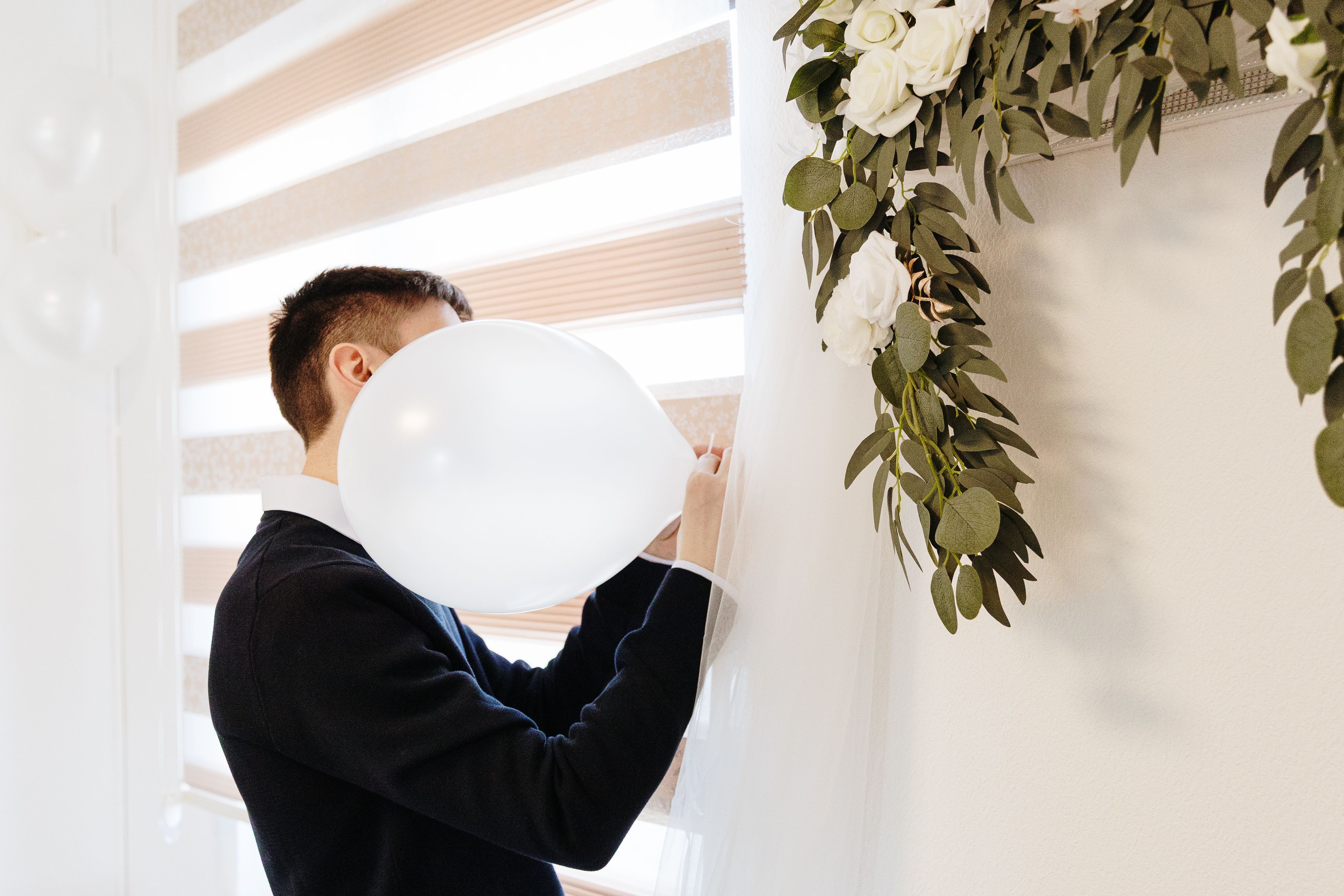 balloon wedding decorations