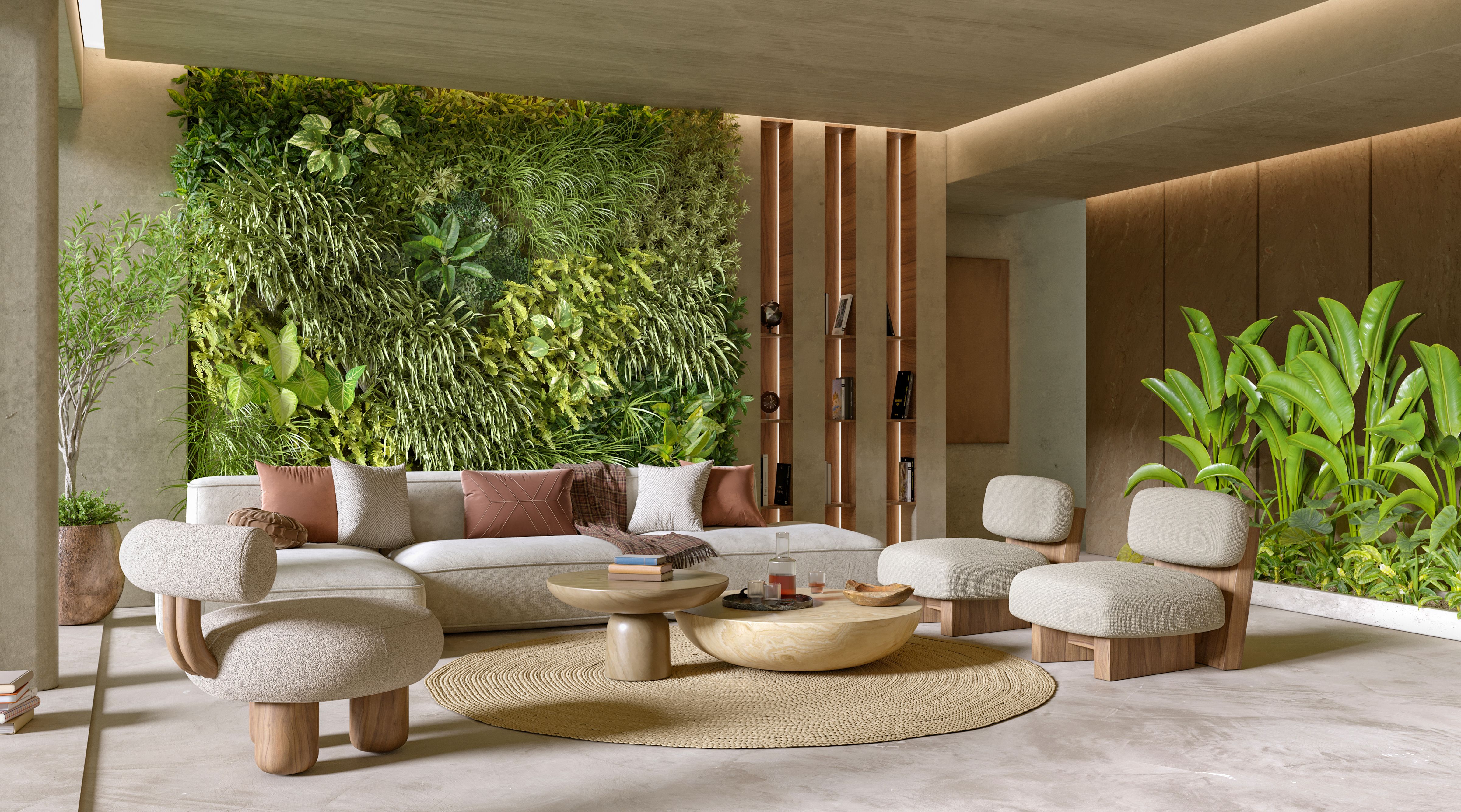 natural materials interior