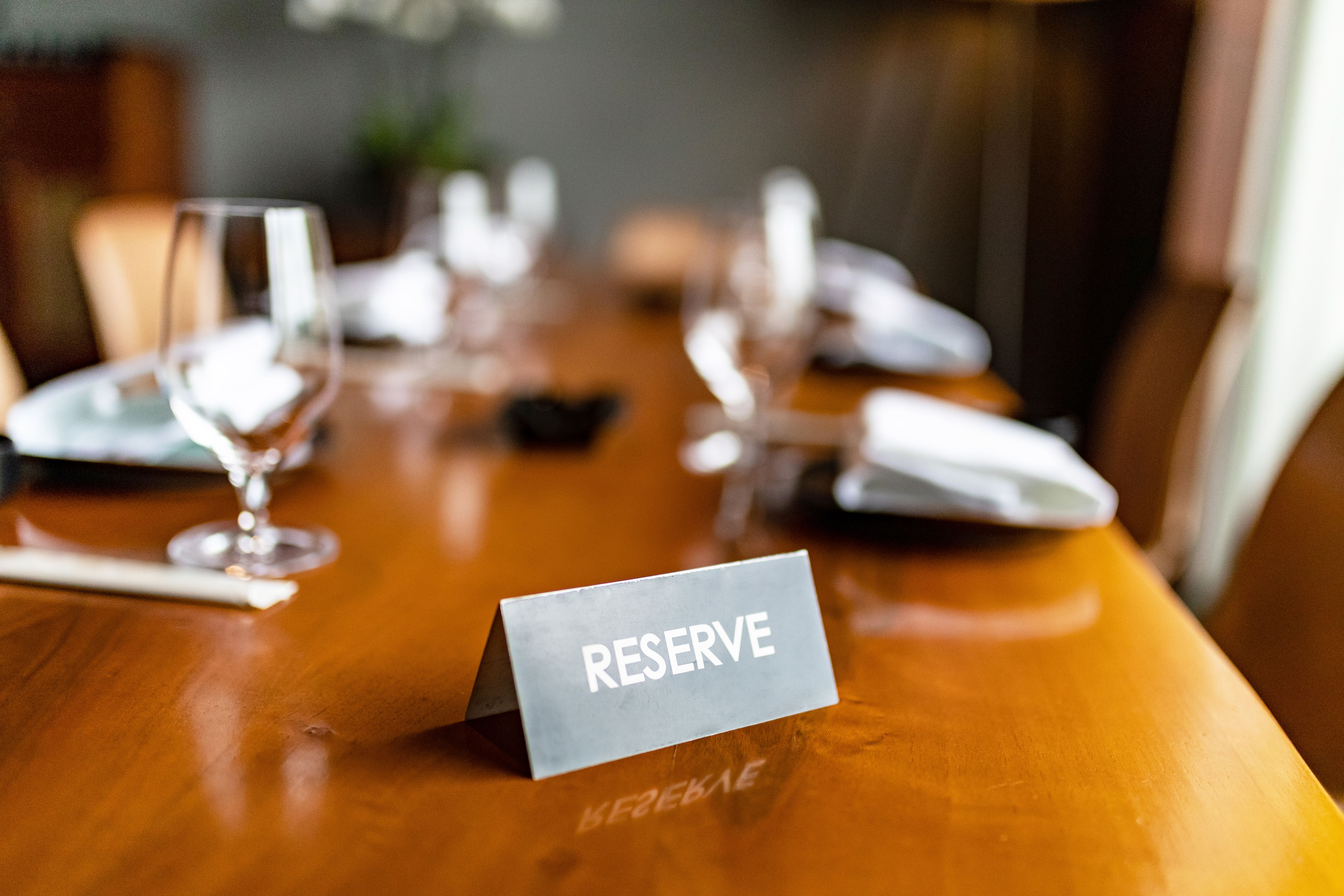 restaurant reservation