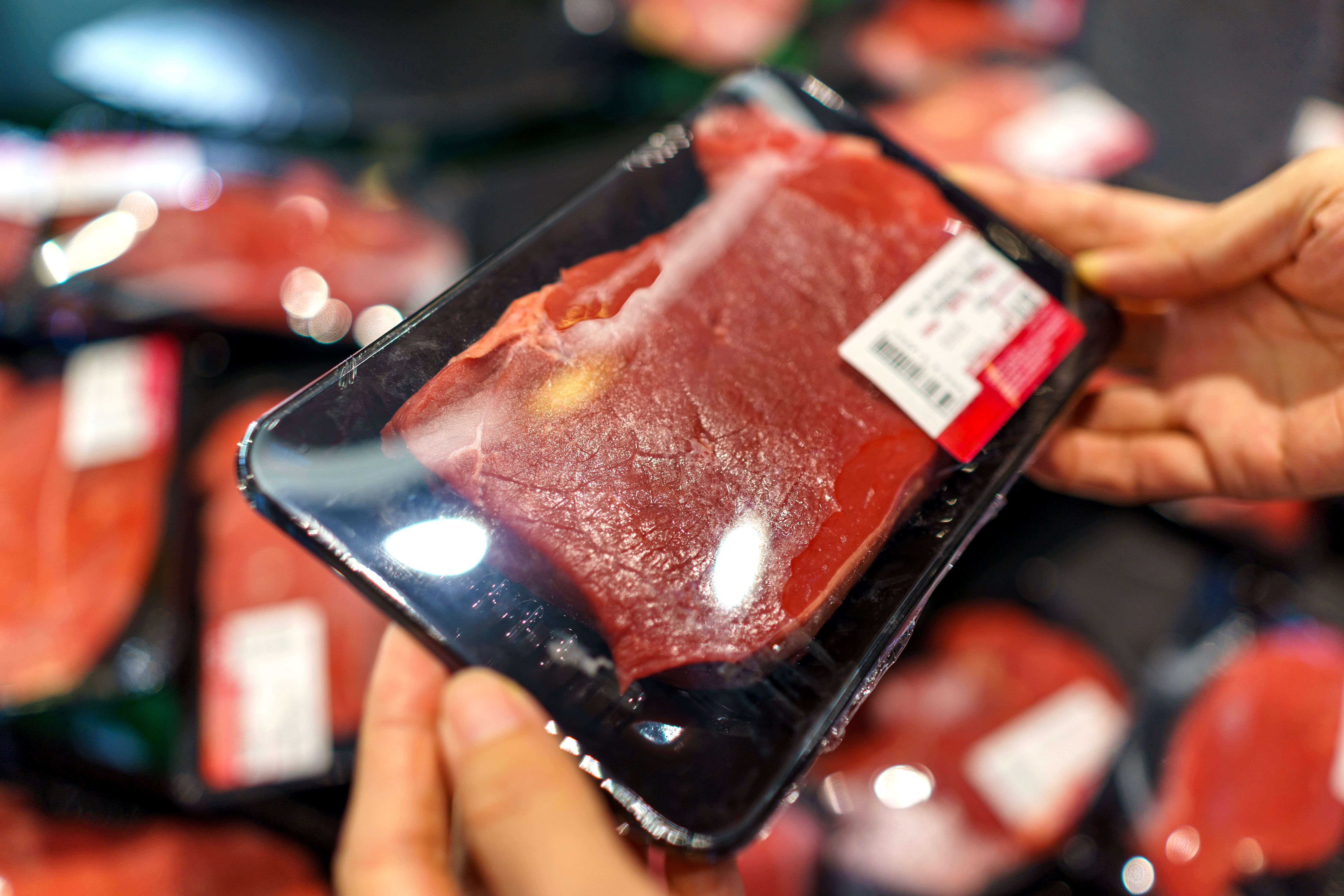 raw meat