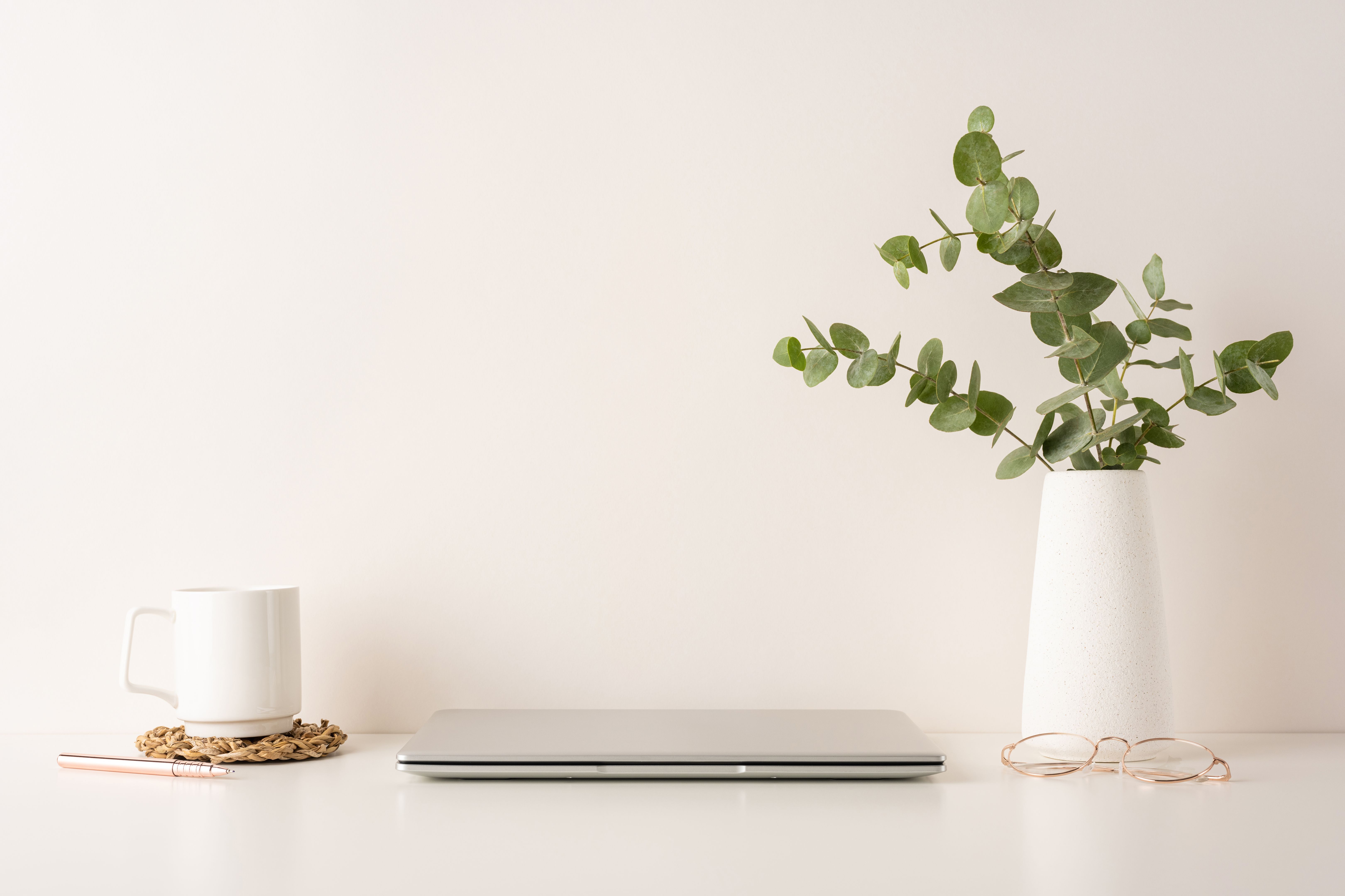 minimalist workspace