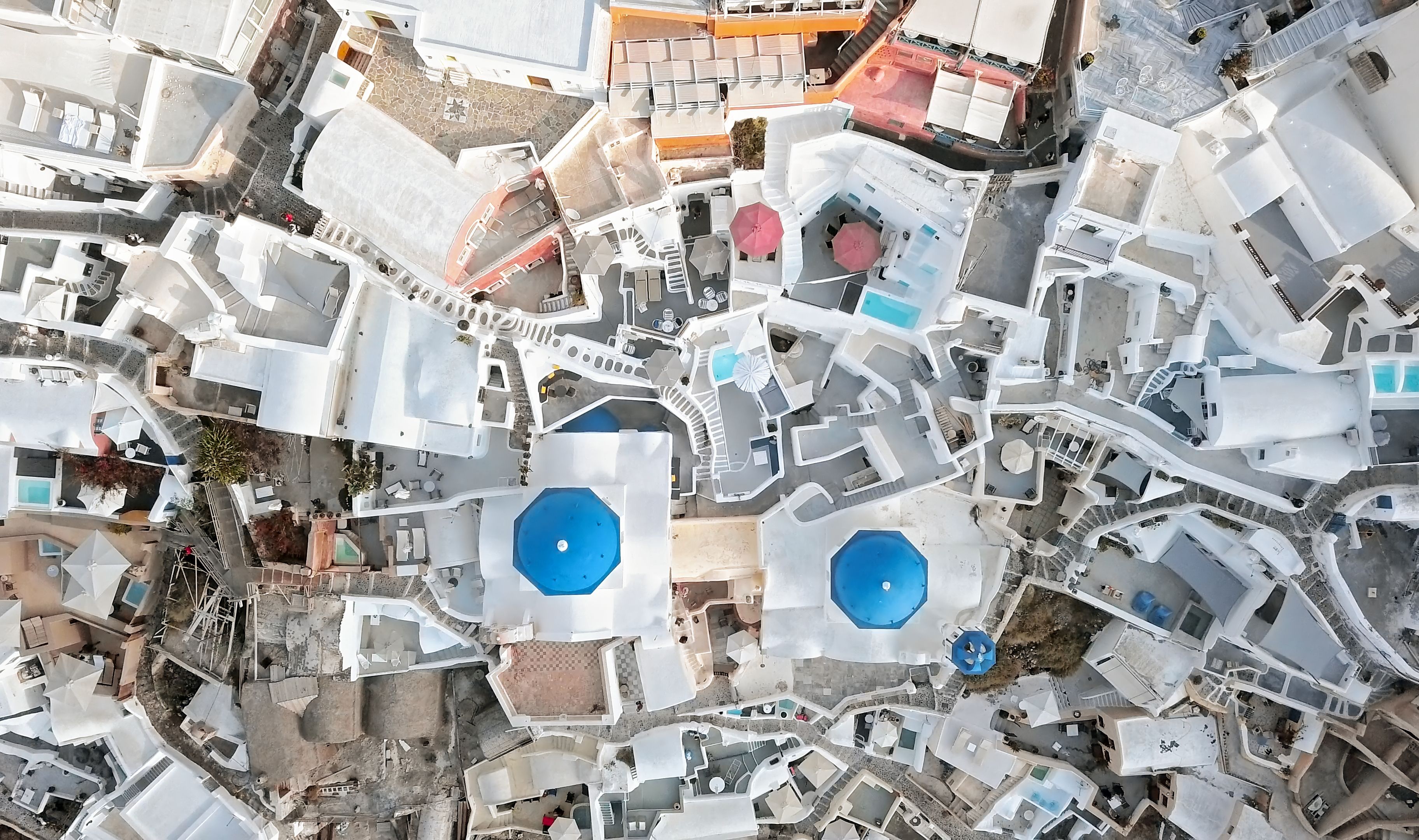 santorini hotel view