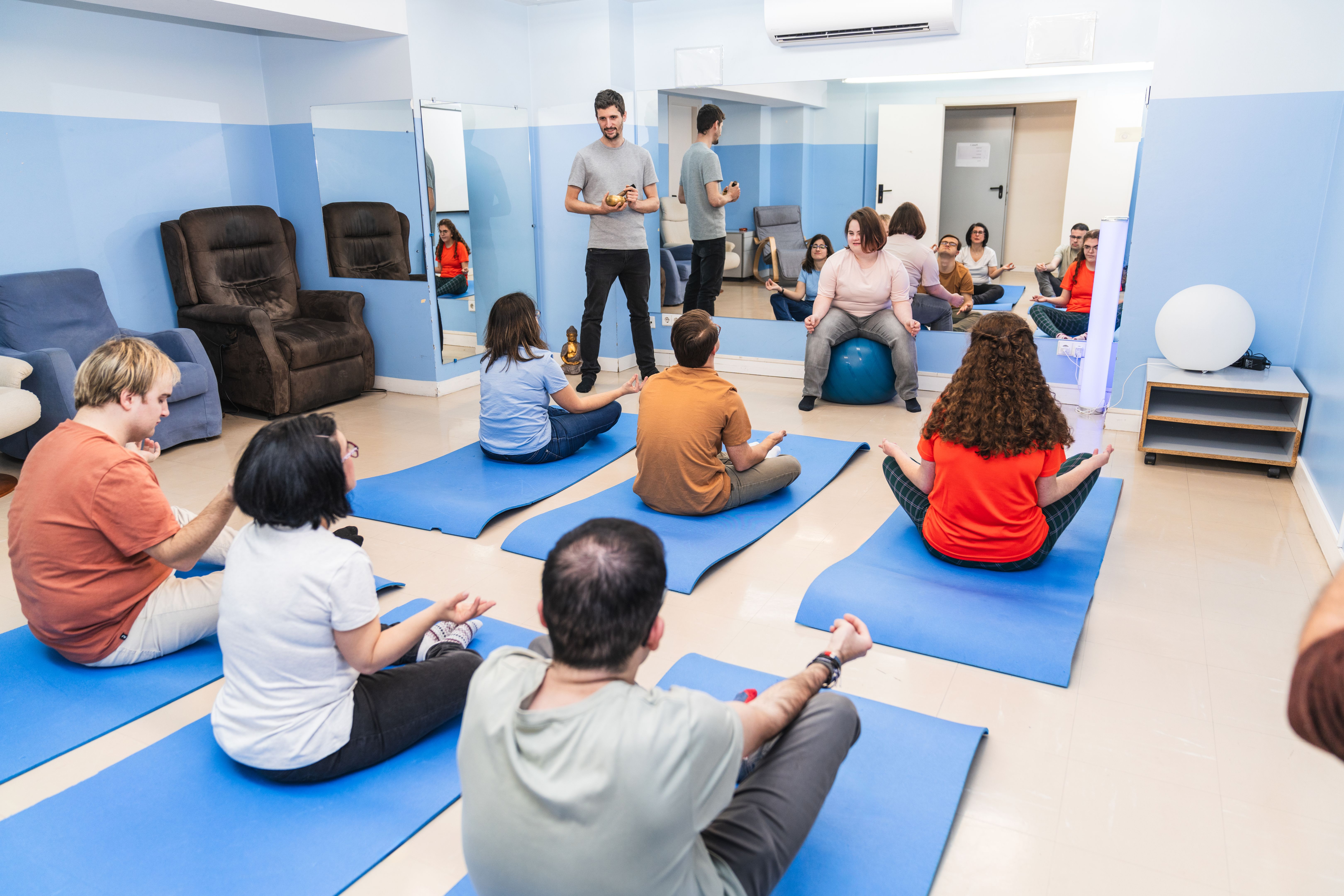 accessible yoga class