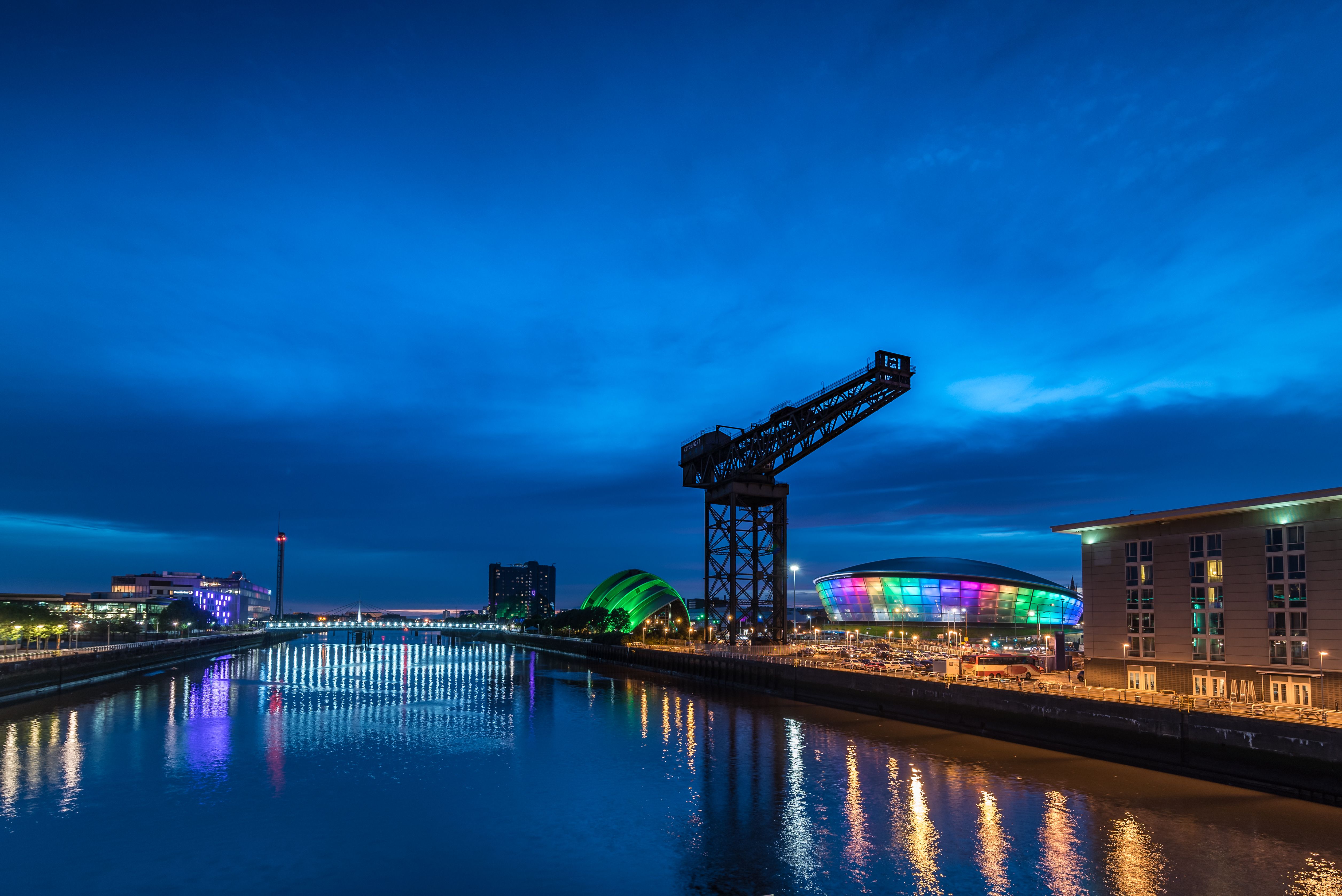 Glasgow cityscape