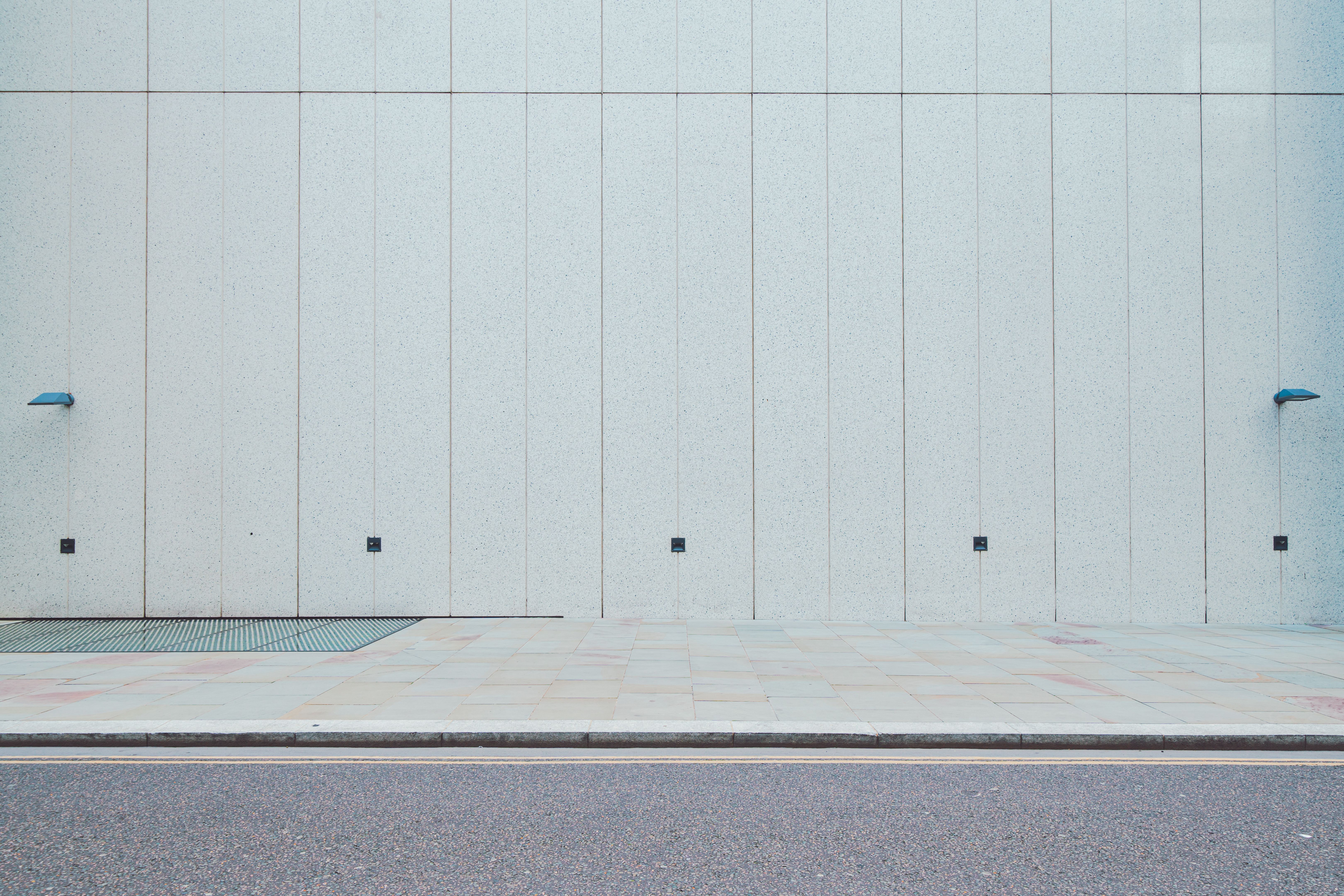 business district clean