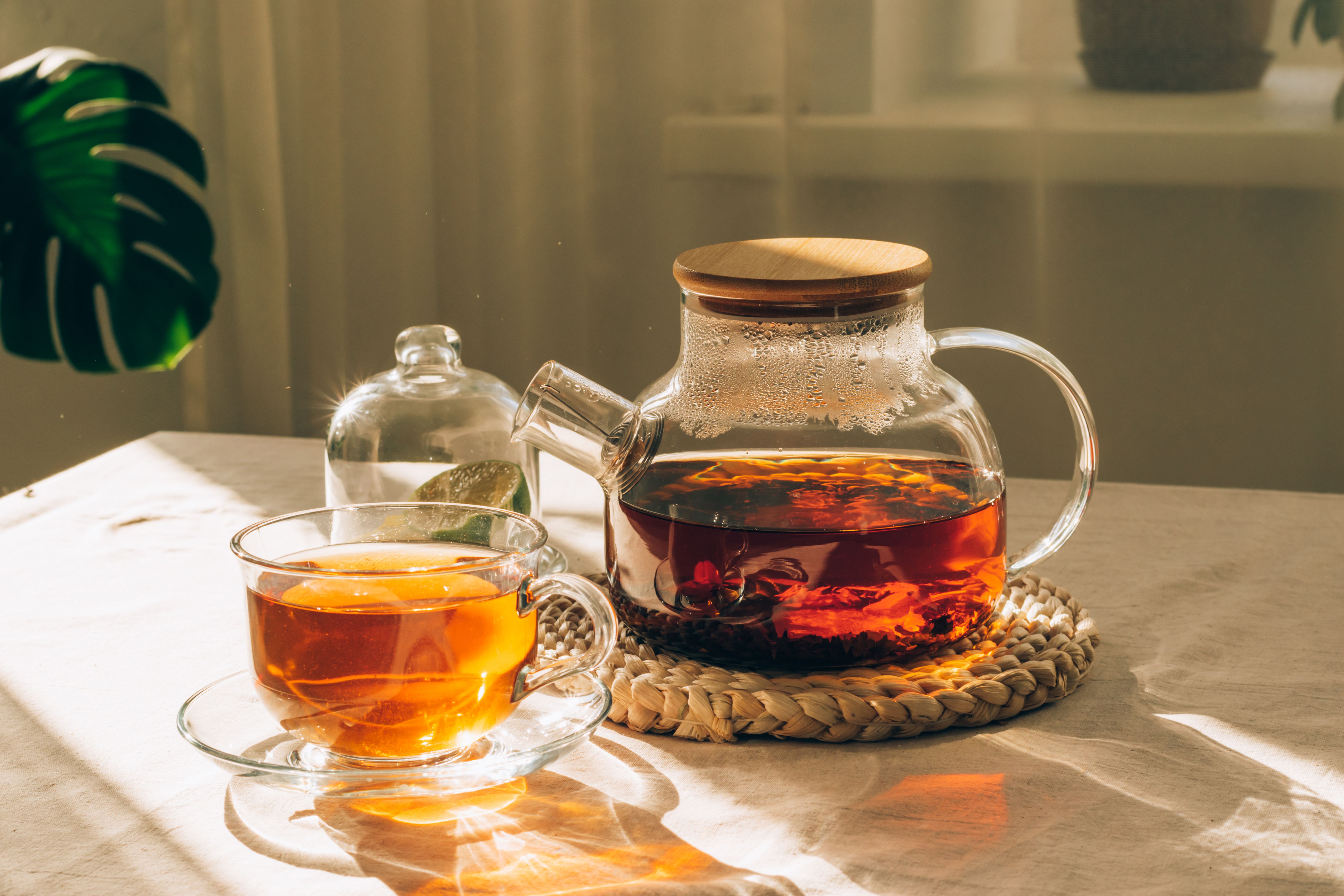 tea brewing