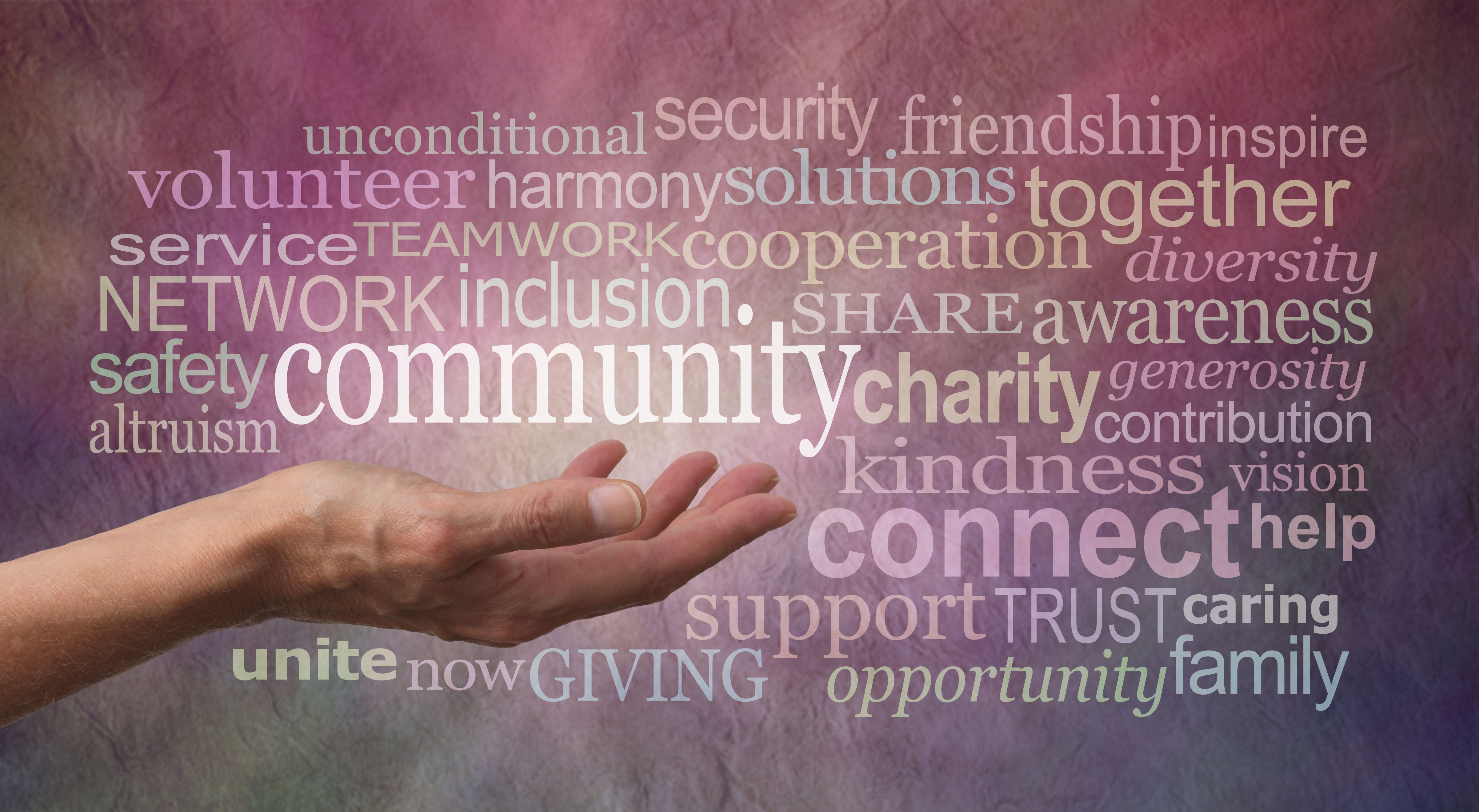 Community Spirit Word Cloud