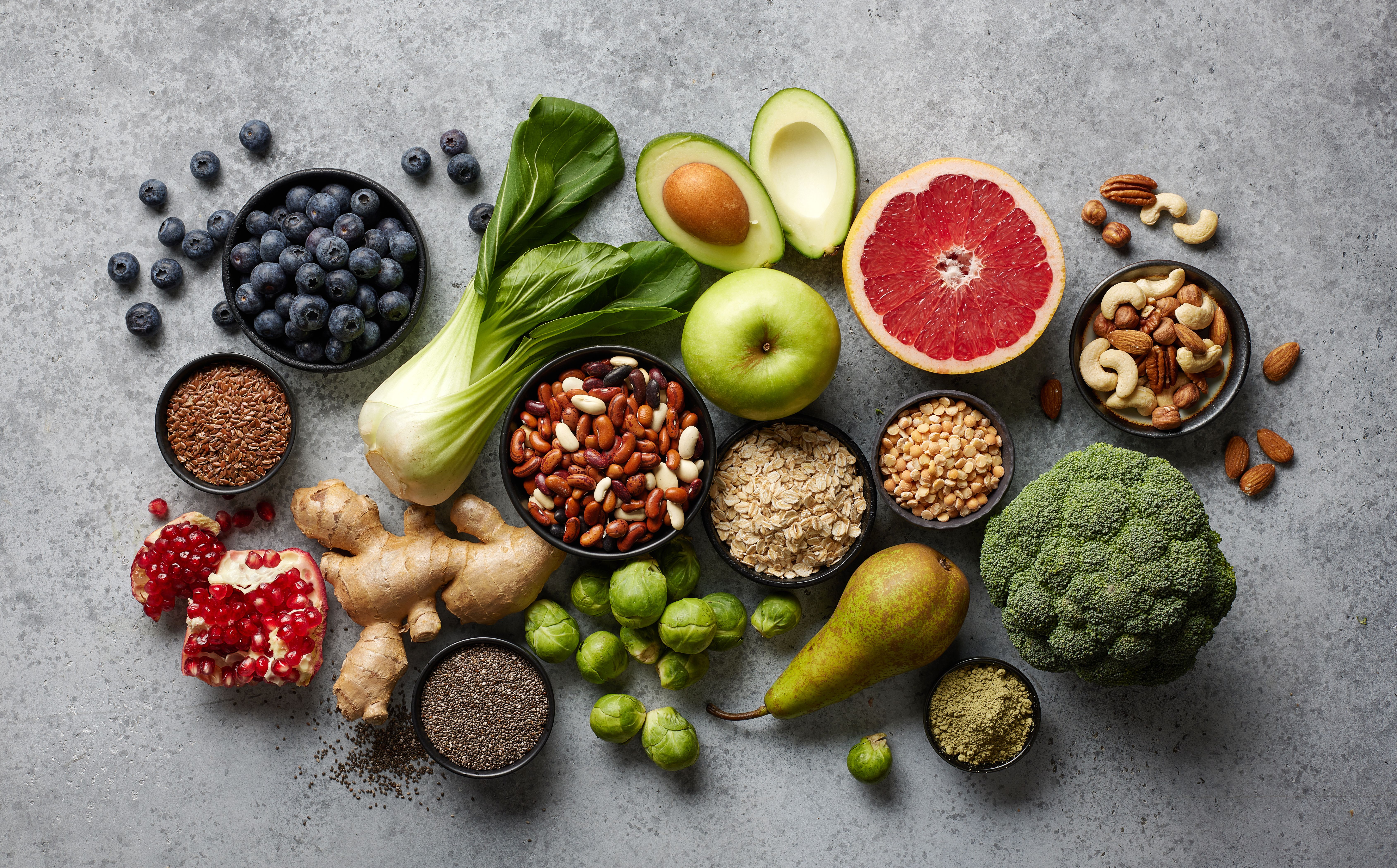 various fresh products for healthy diet various fresh products for healthy diet