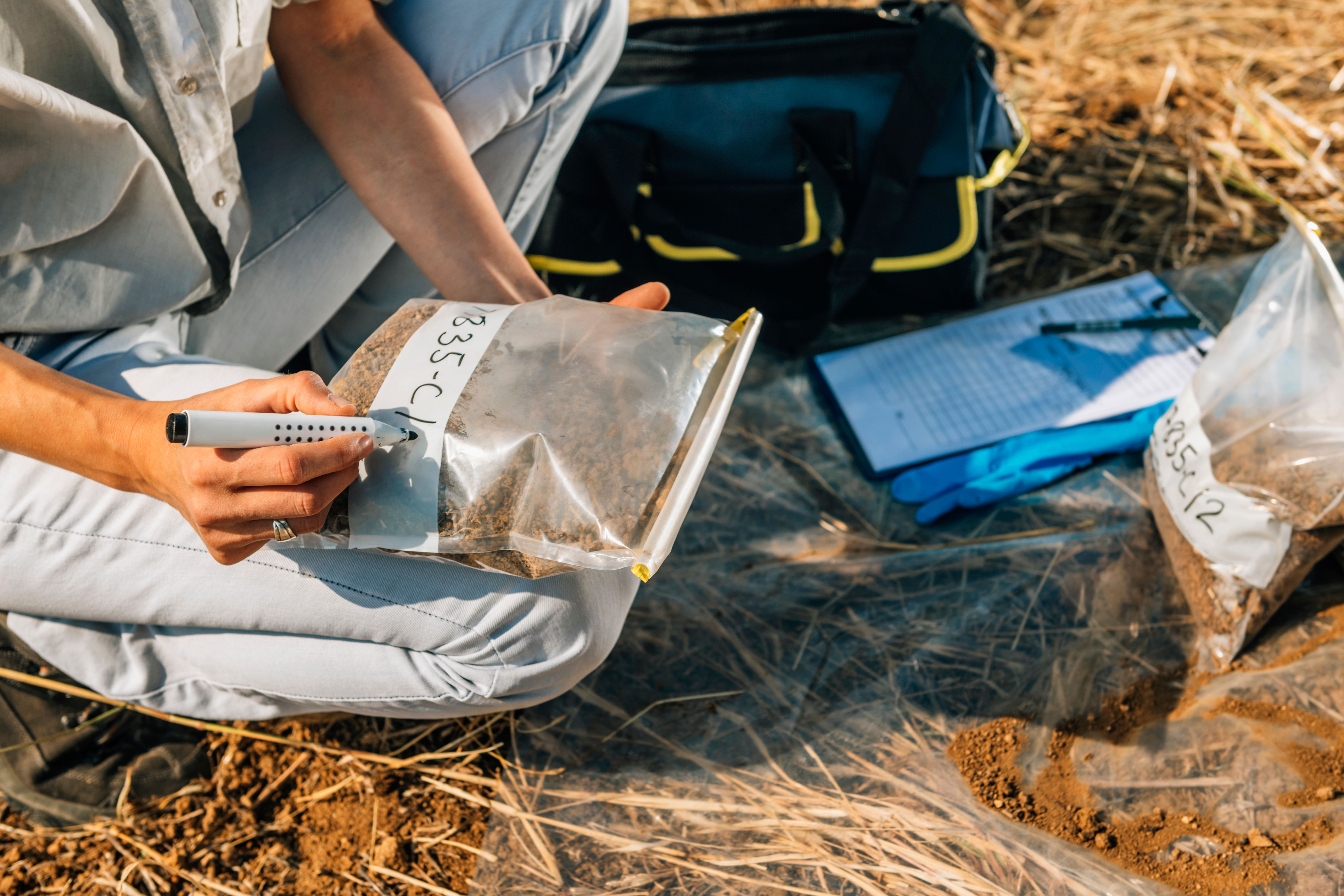 geochemical sampling