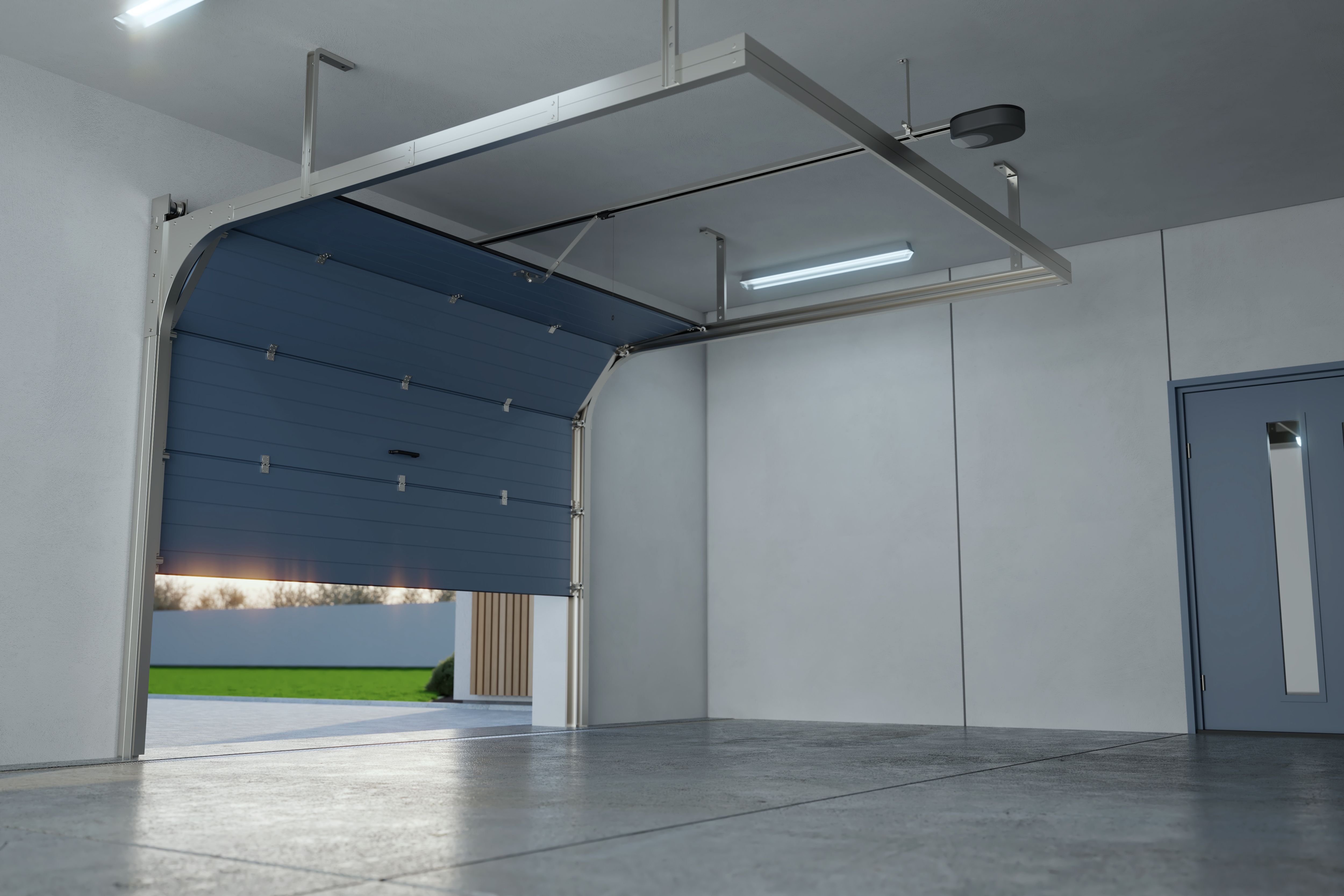 smart garage lighting