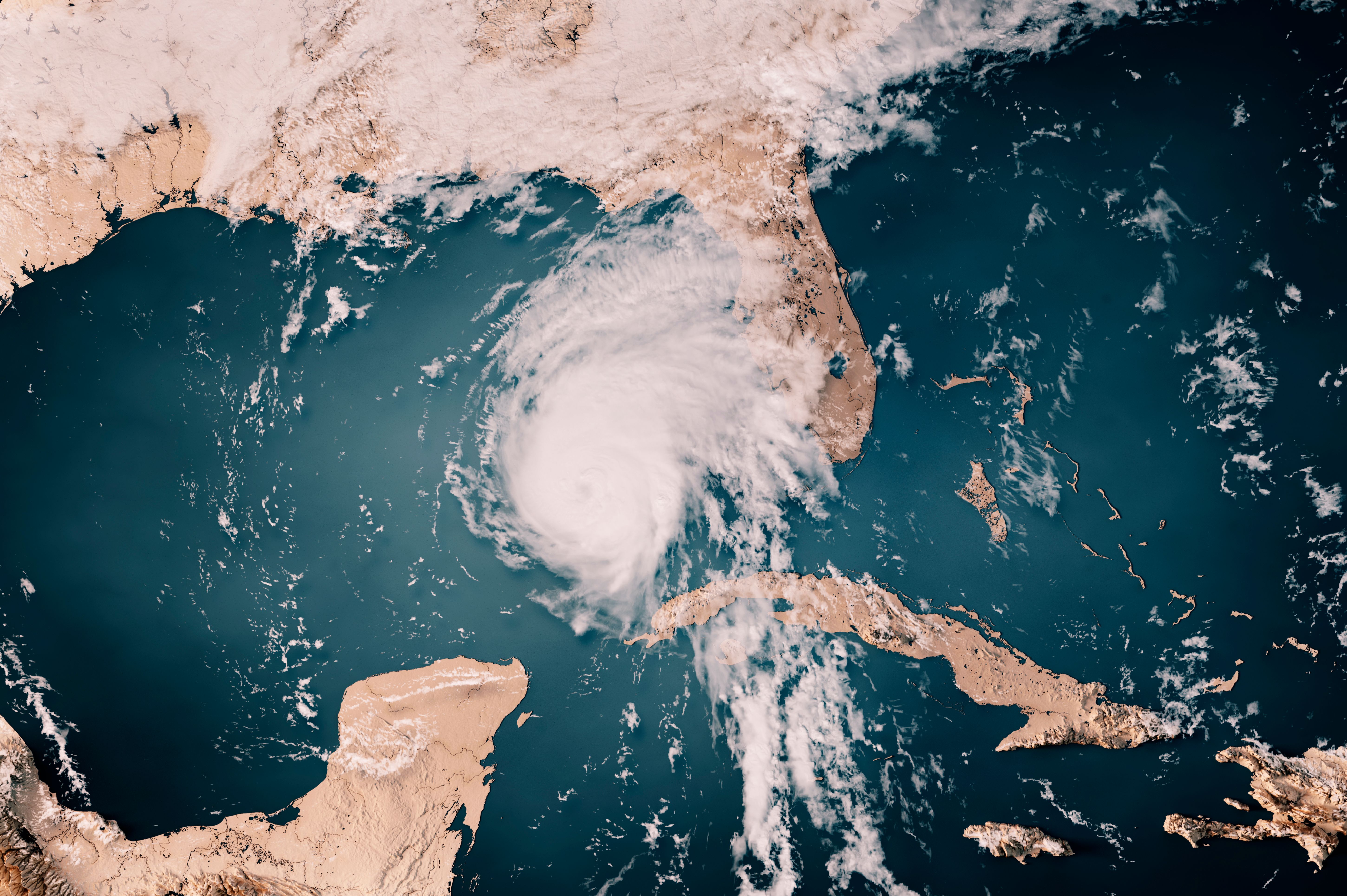 hurricane satellite