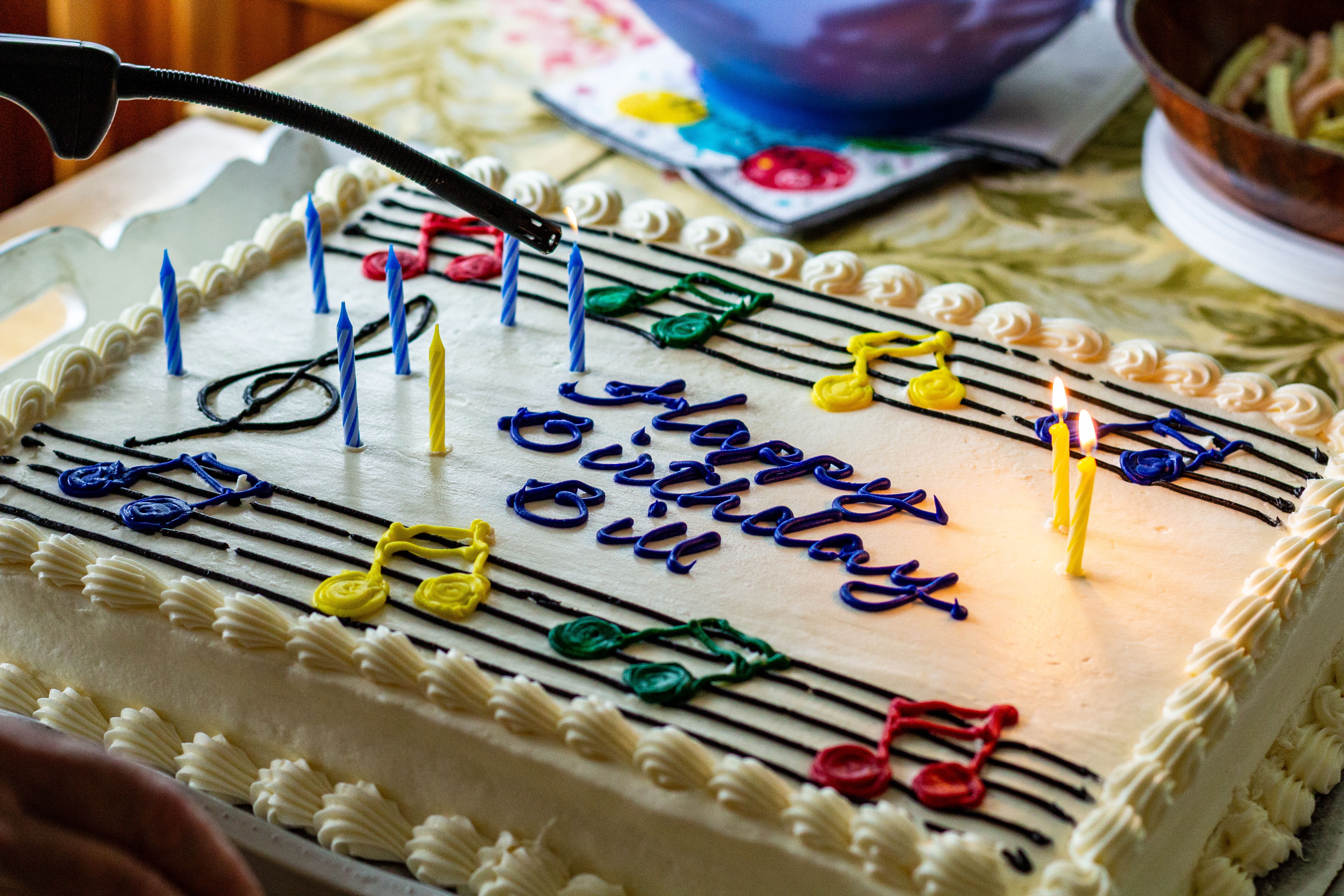 music themed food