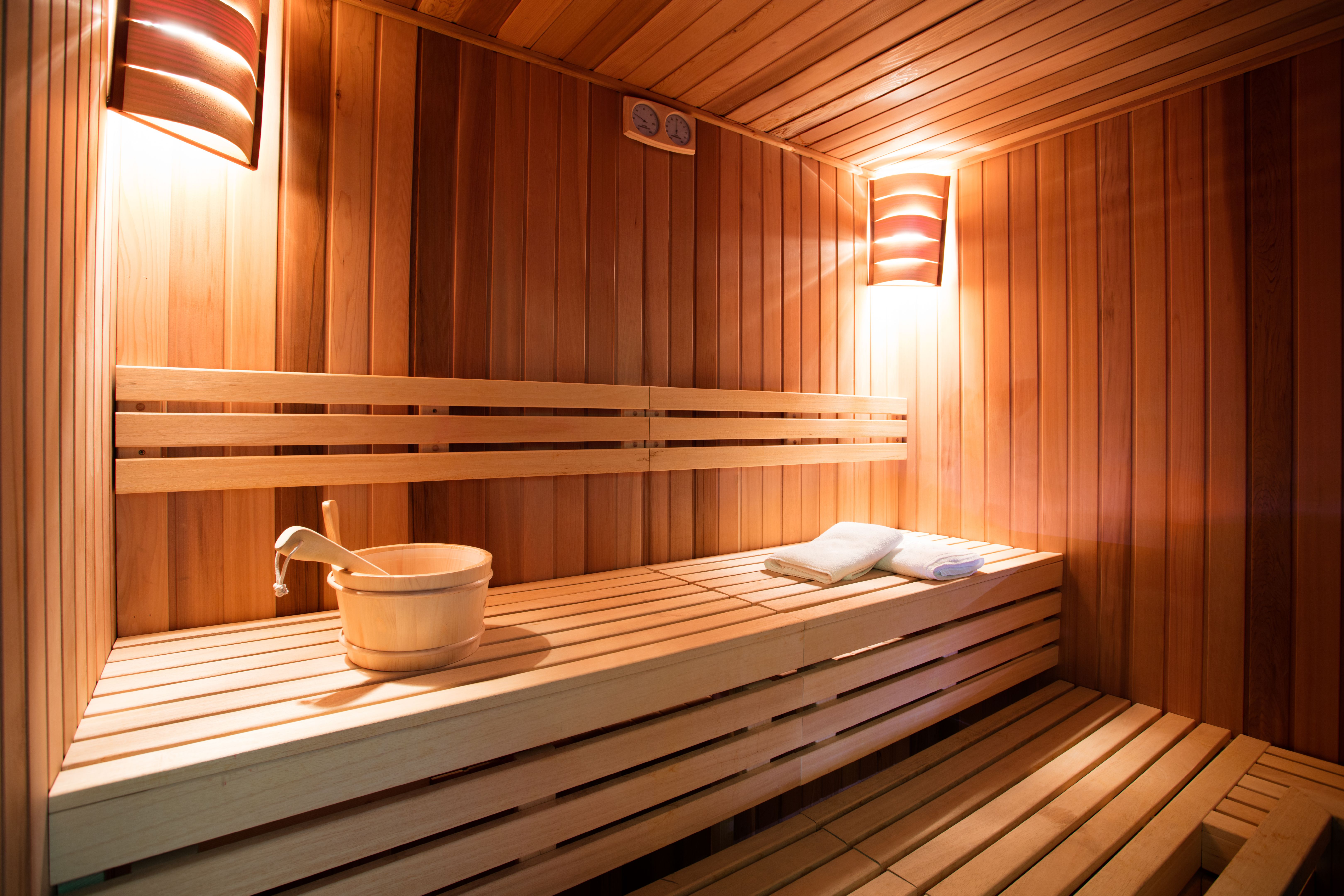 sauna interior