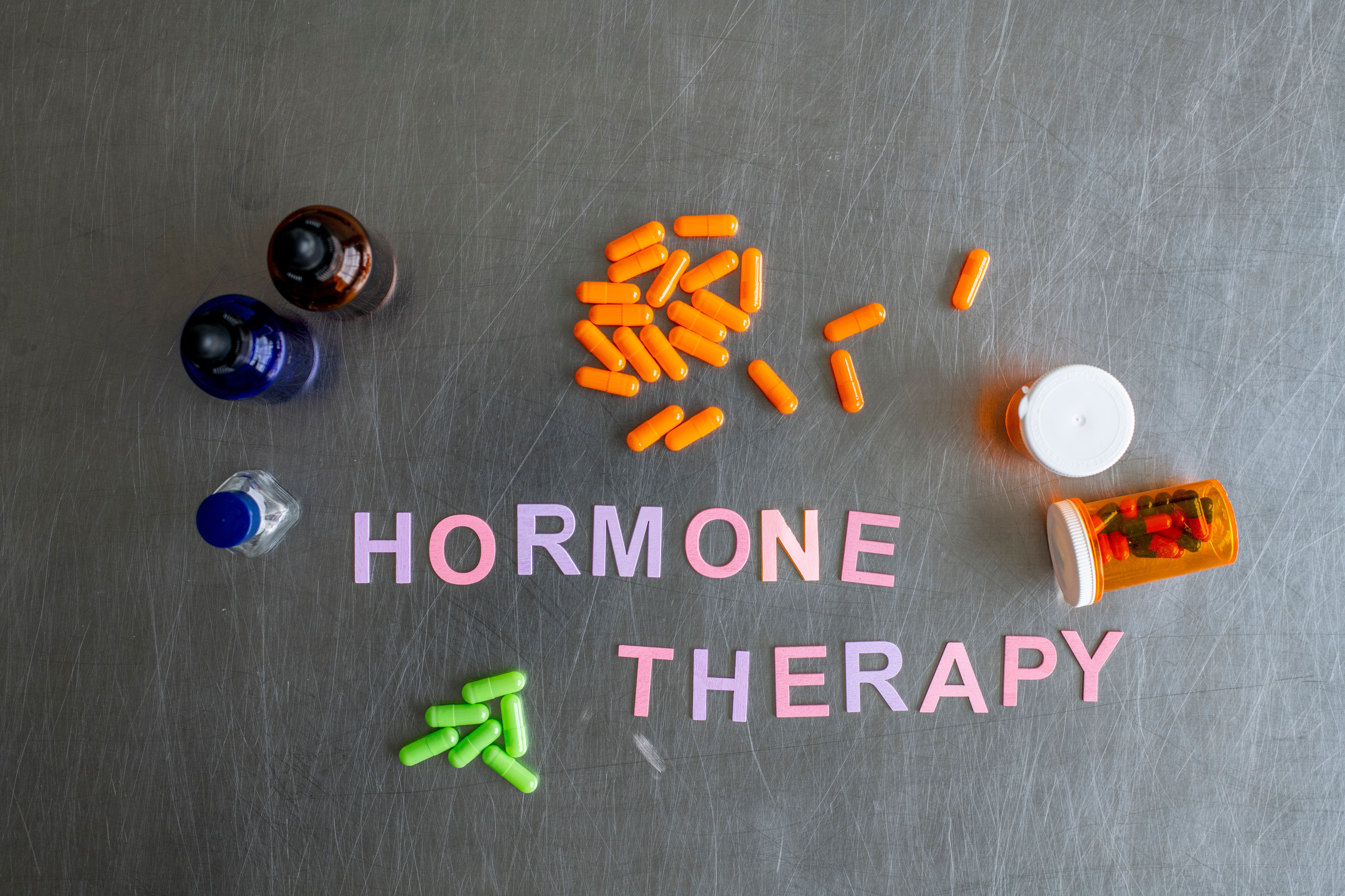 Hormone therapy concept
