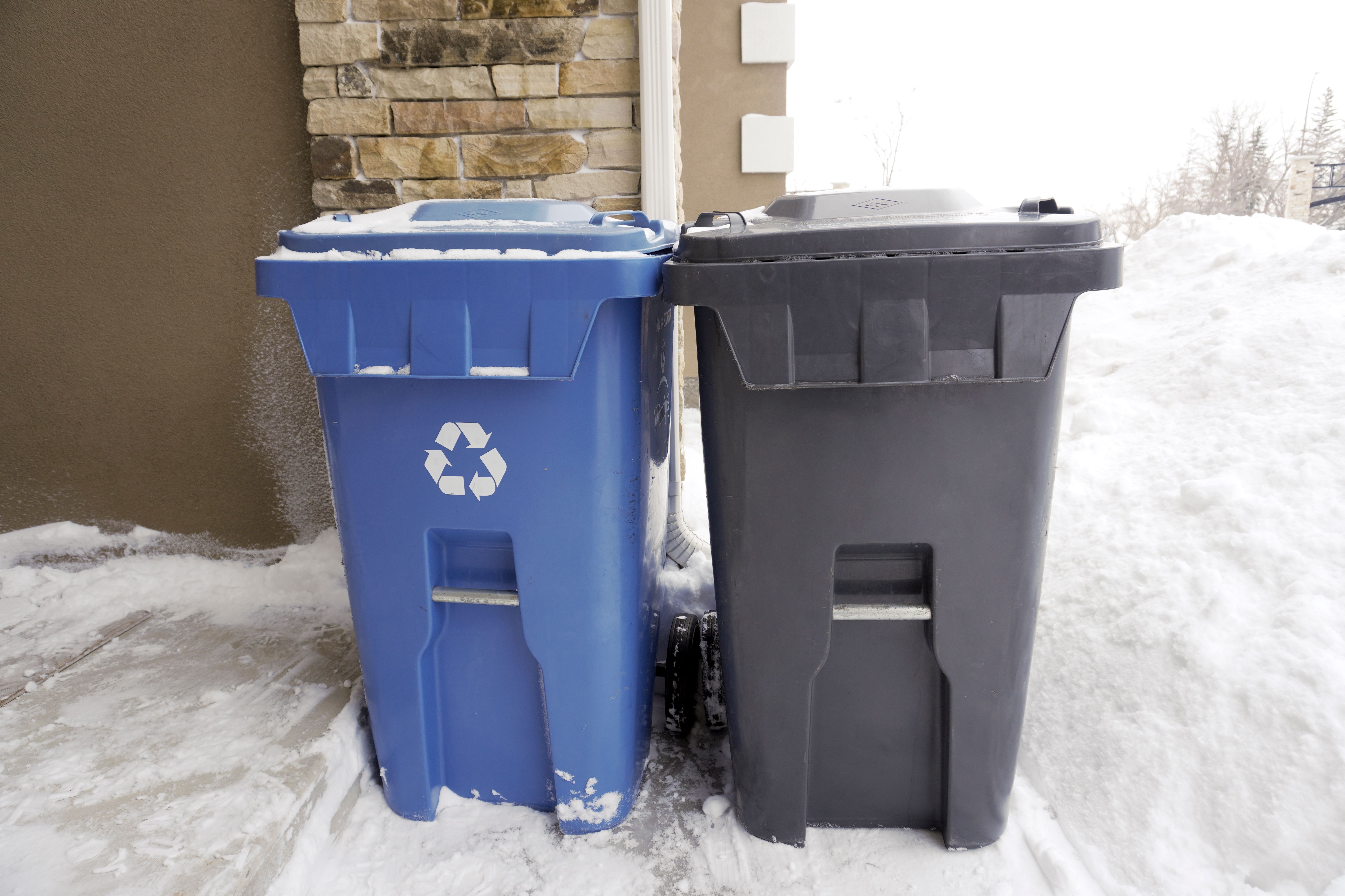 winter trash management