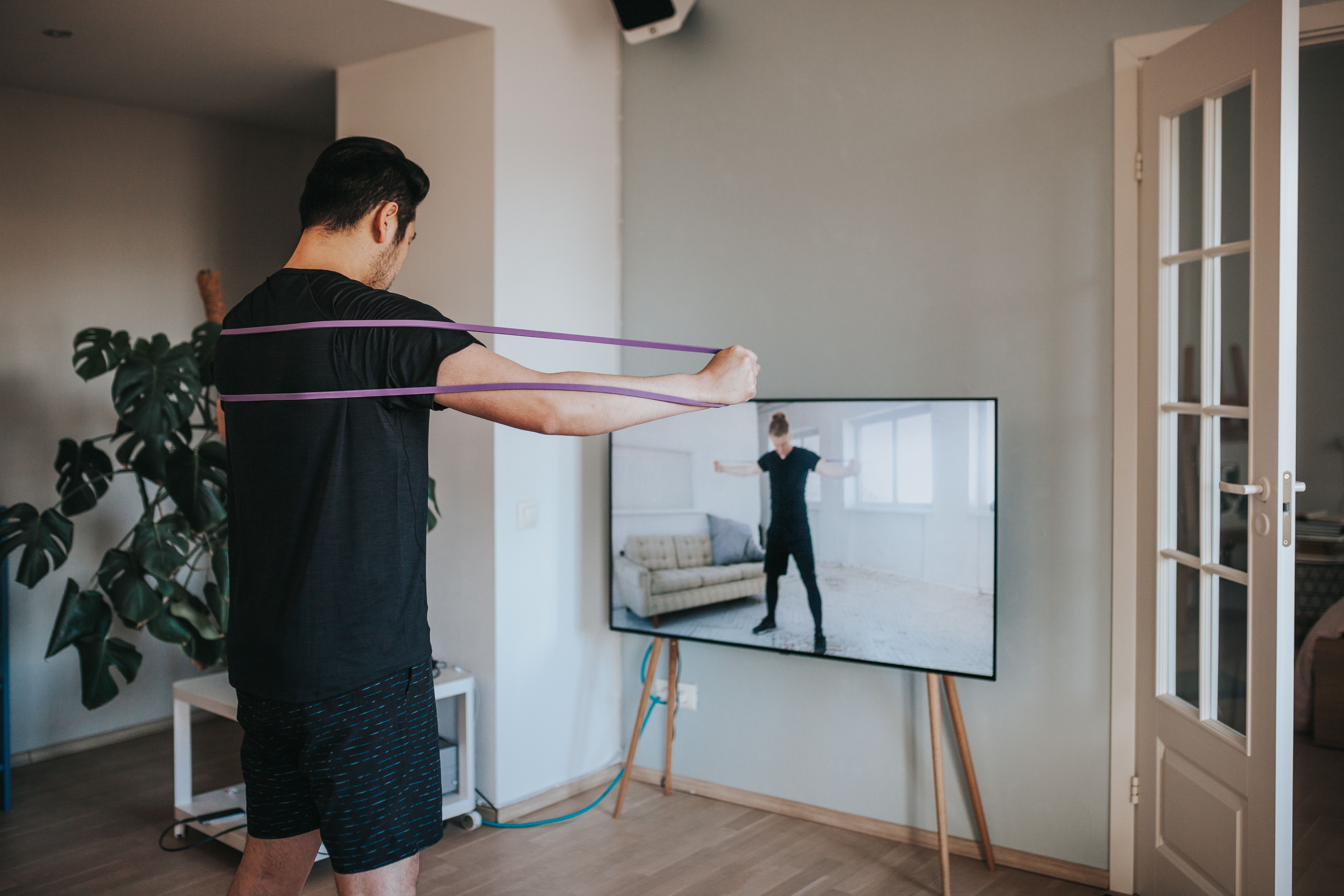 virtual fitness instructor