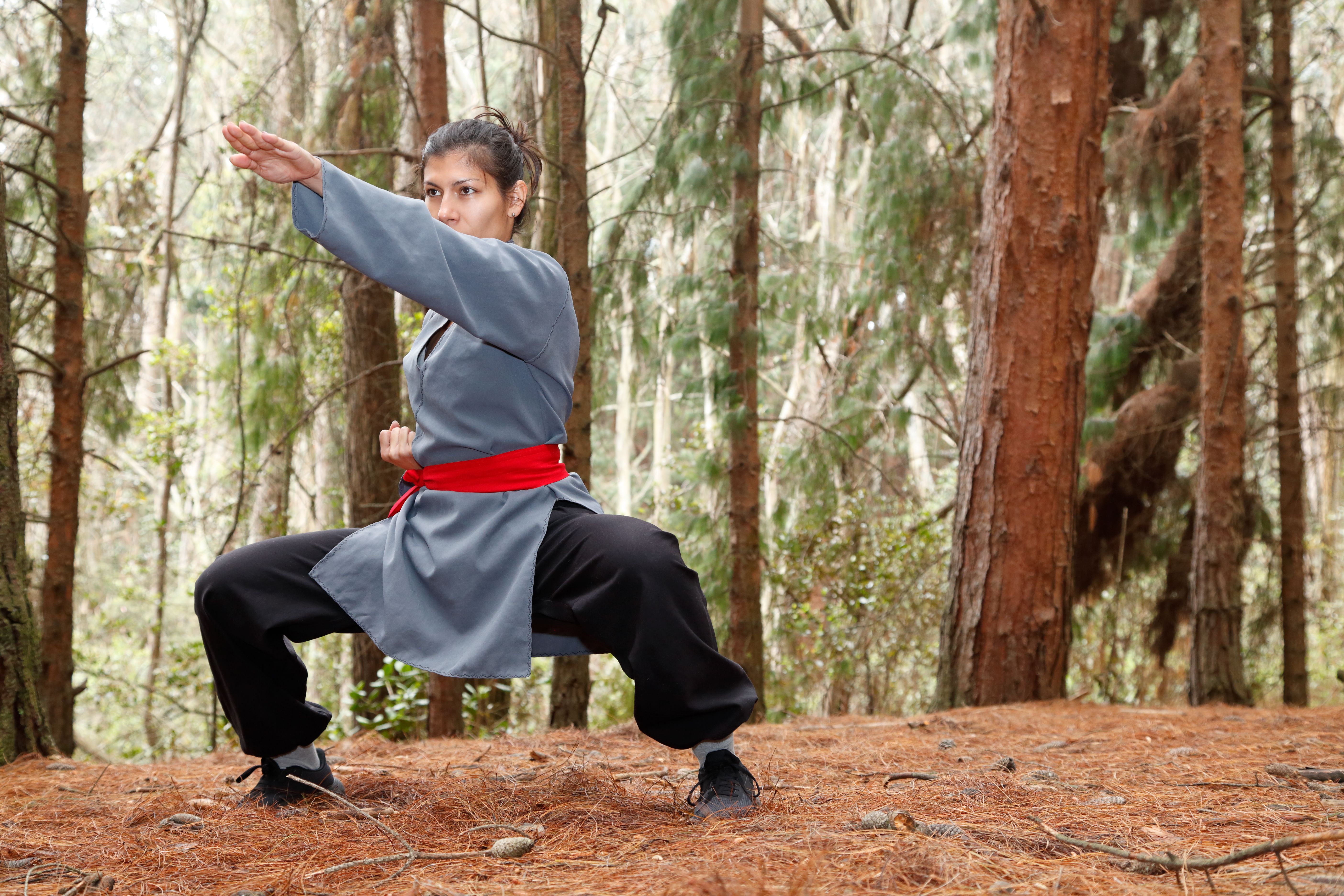 Wushu Kung fu red belt
