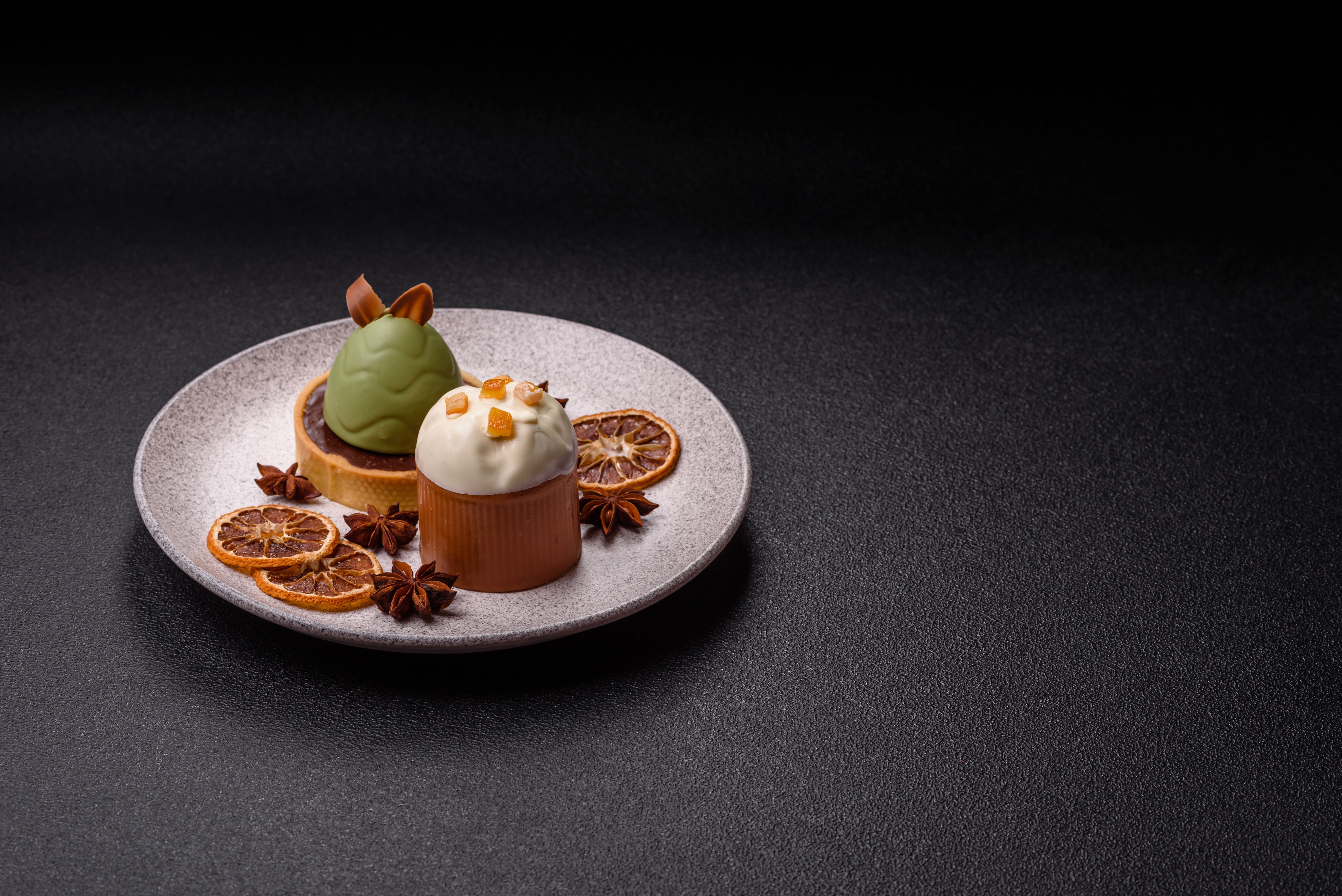 texture dessert pairing