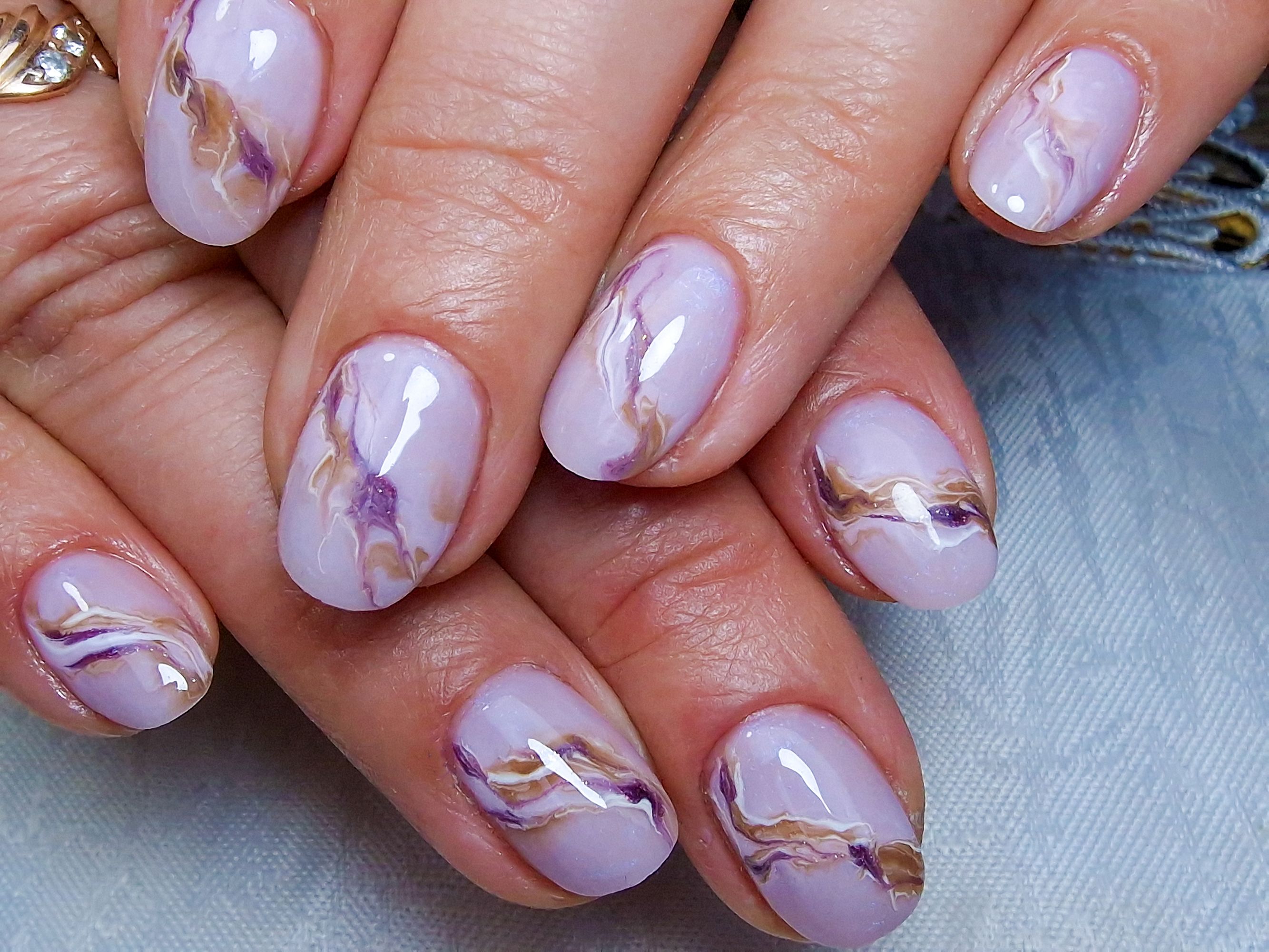 lavender nail bar